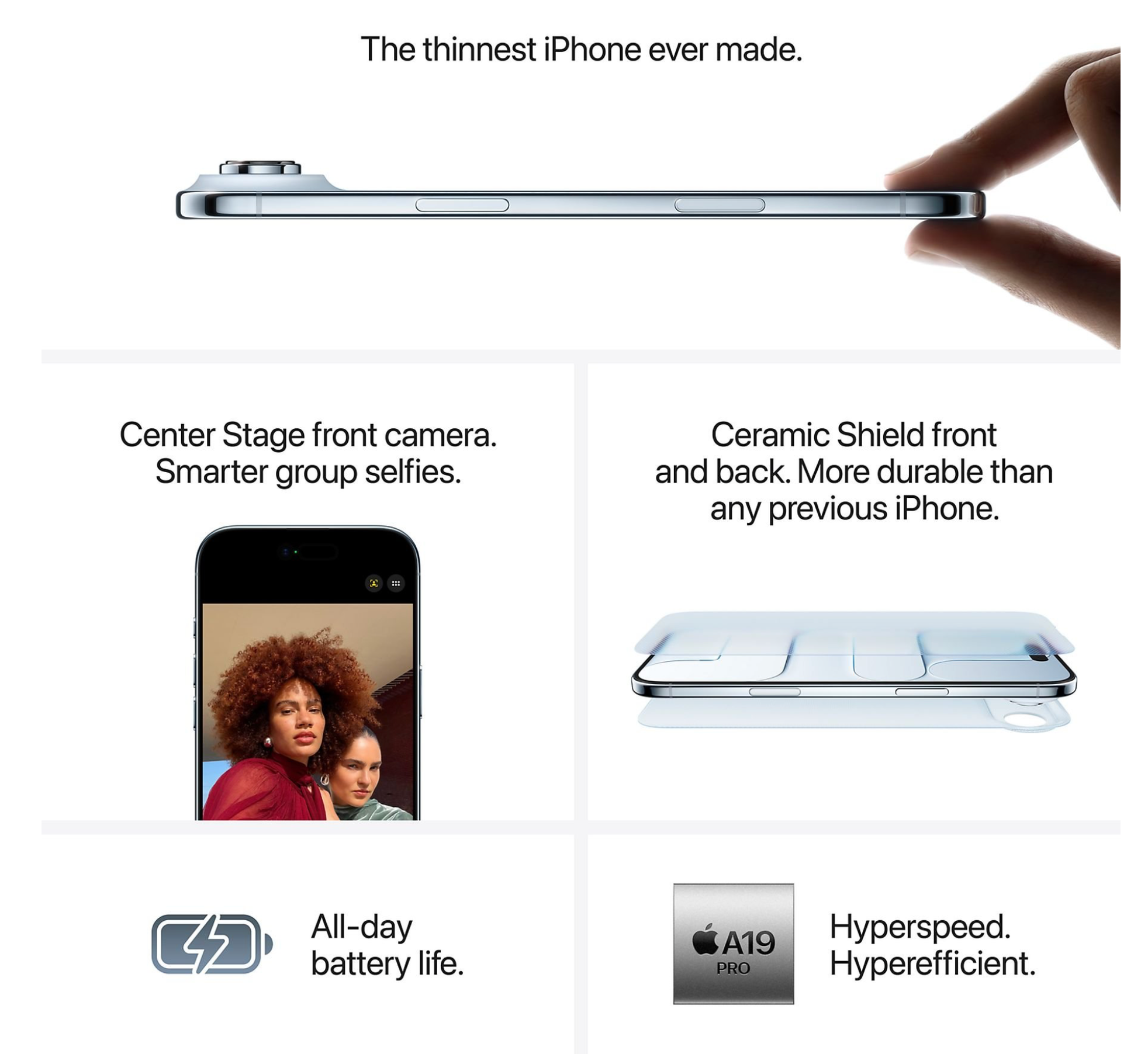 Apple iPhone Air 256GB Blauw