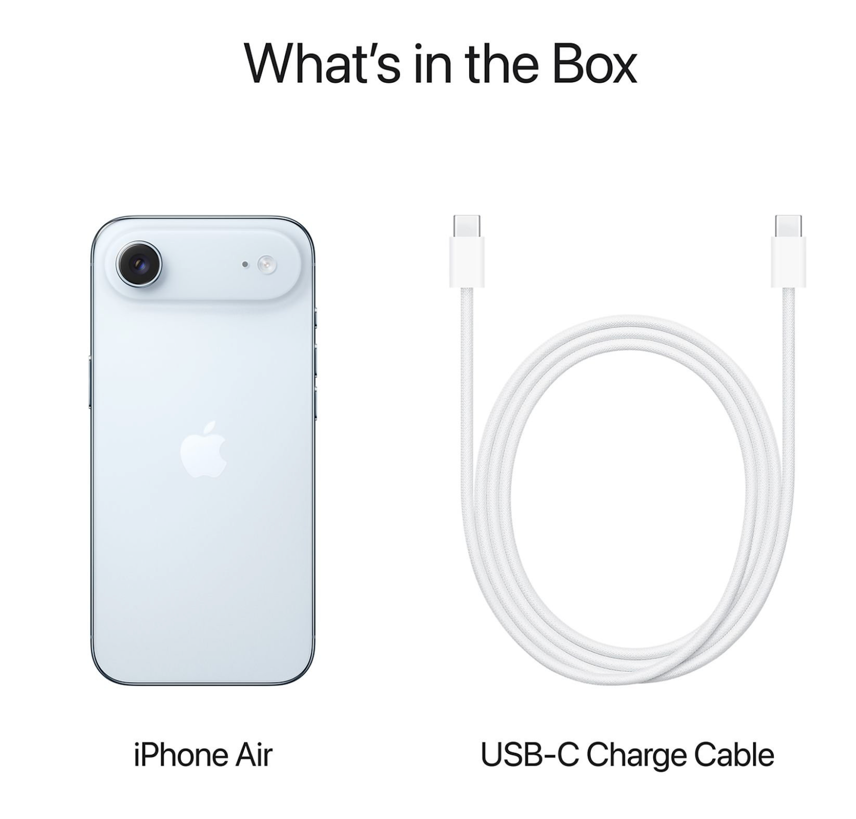 Apple iPhone Air 512 GB Blauw