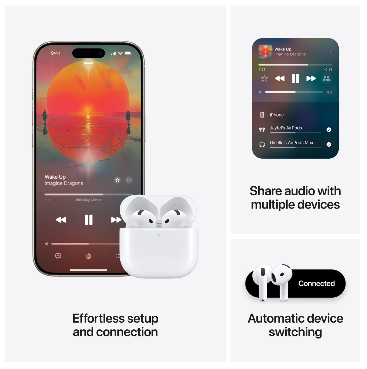 Apple AirPods 4 - met oplaadcase (USB-C)