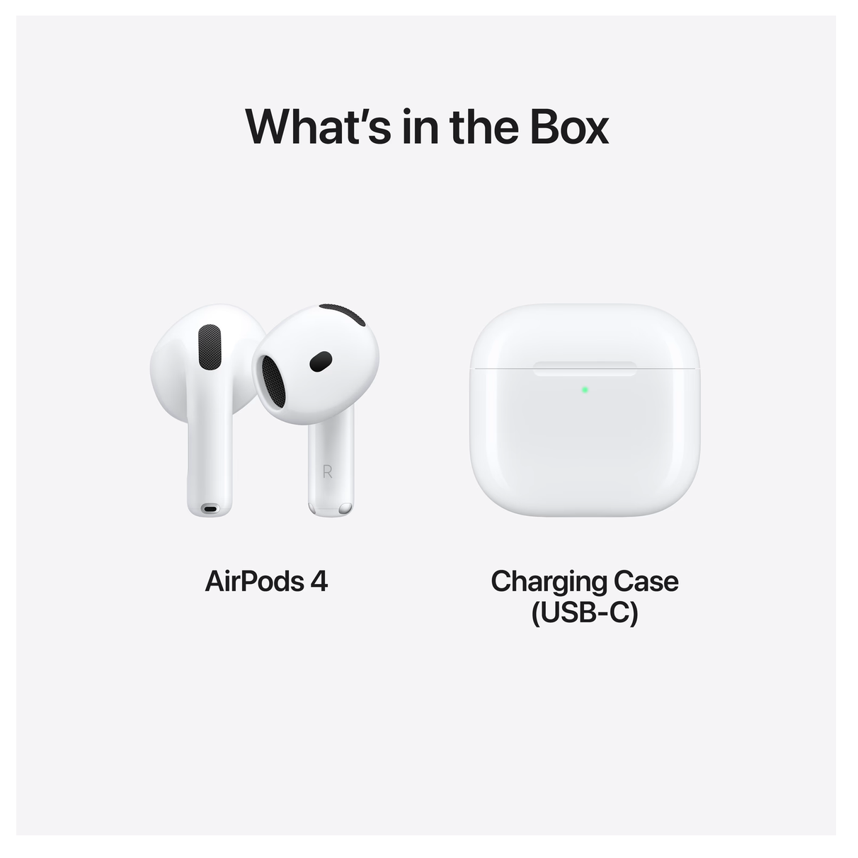 Apple AirPods 4 - met oplaadcase (USB-C)