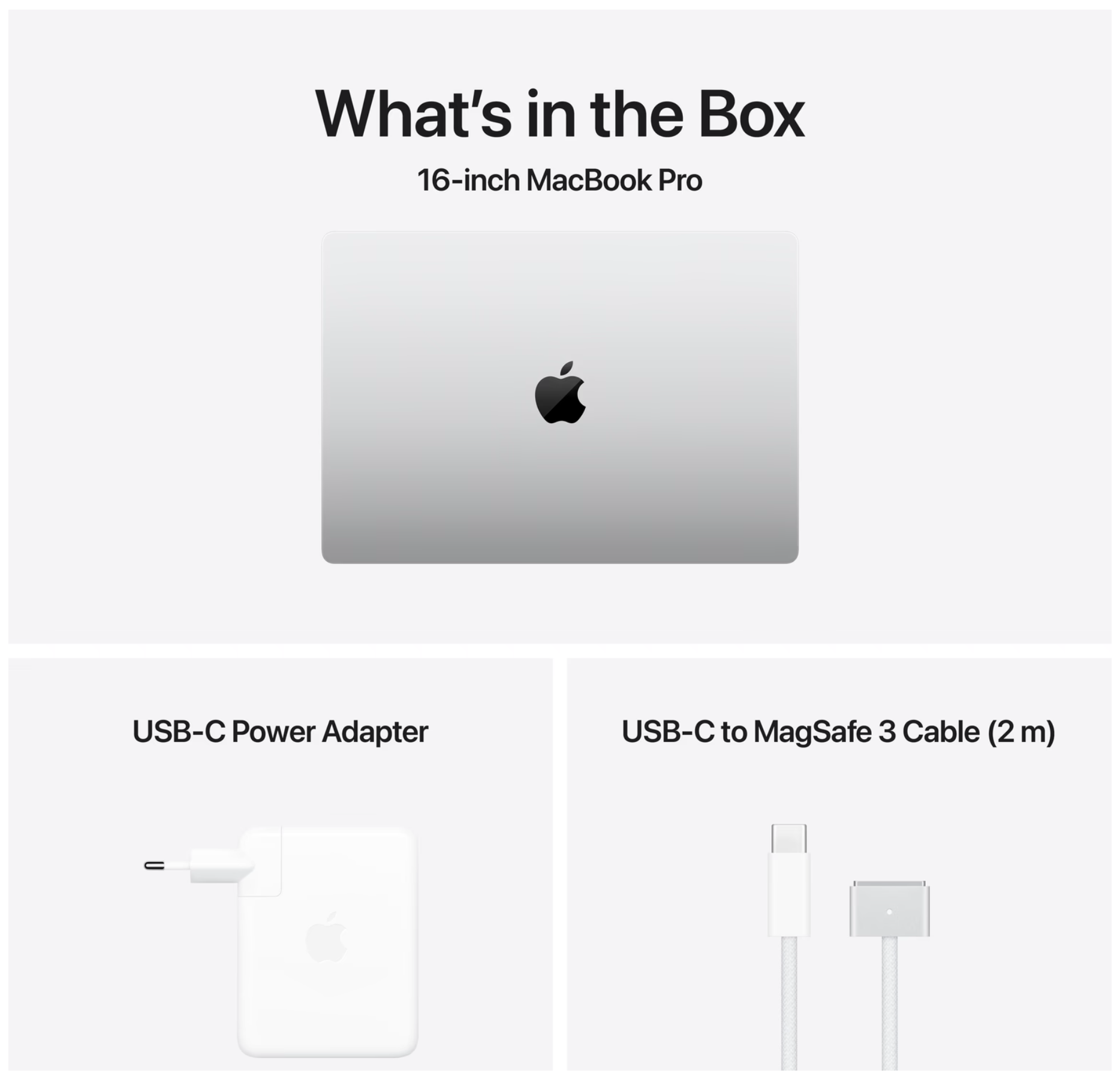 Apple MacBook Pro (2024) 16" M4 Max 16‑core CPU, 40‑core GPU, 48GB ram, 1TB opslag, NL, Zilver, QWERTY