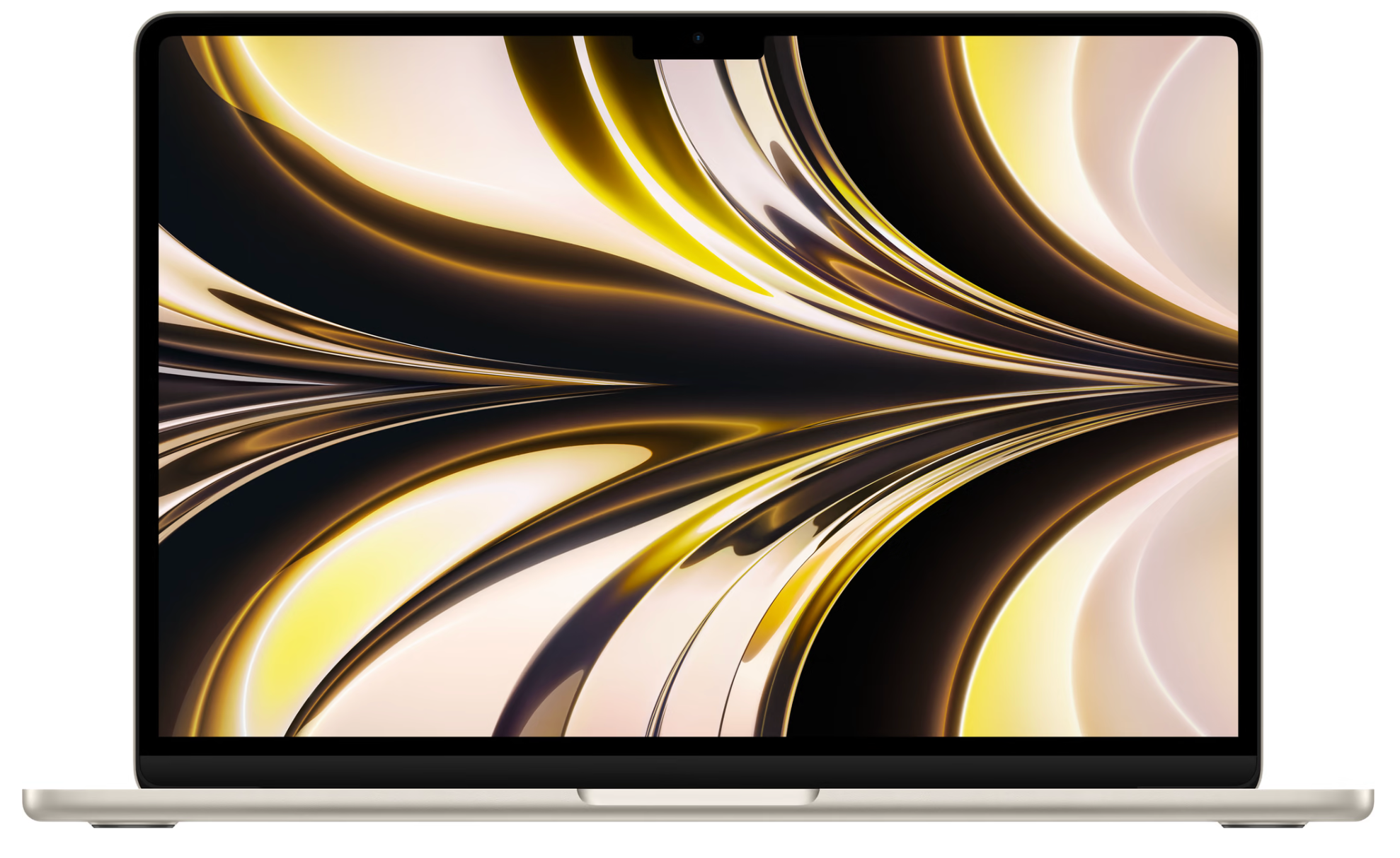 Apple MacBook Air (2022) M2 8-core, 16GB ram, 8-core GPU, 256GB ssd, Qwerty, Beige