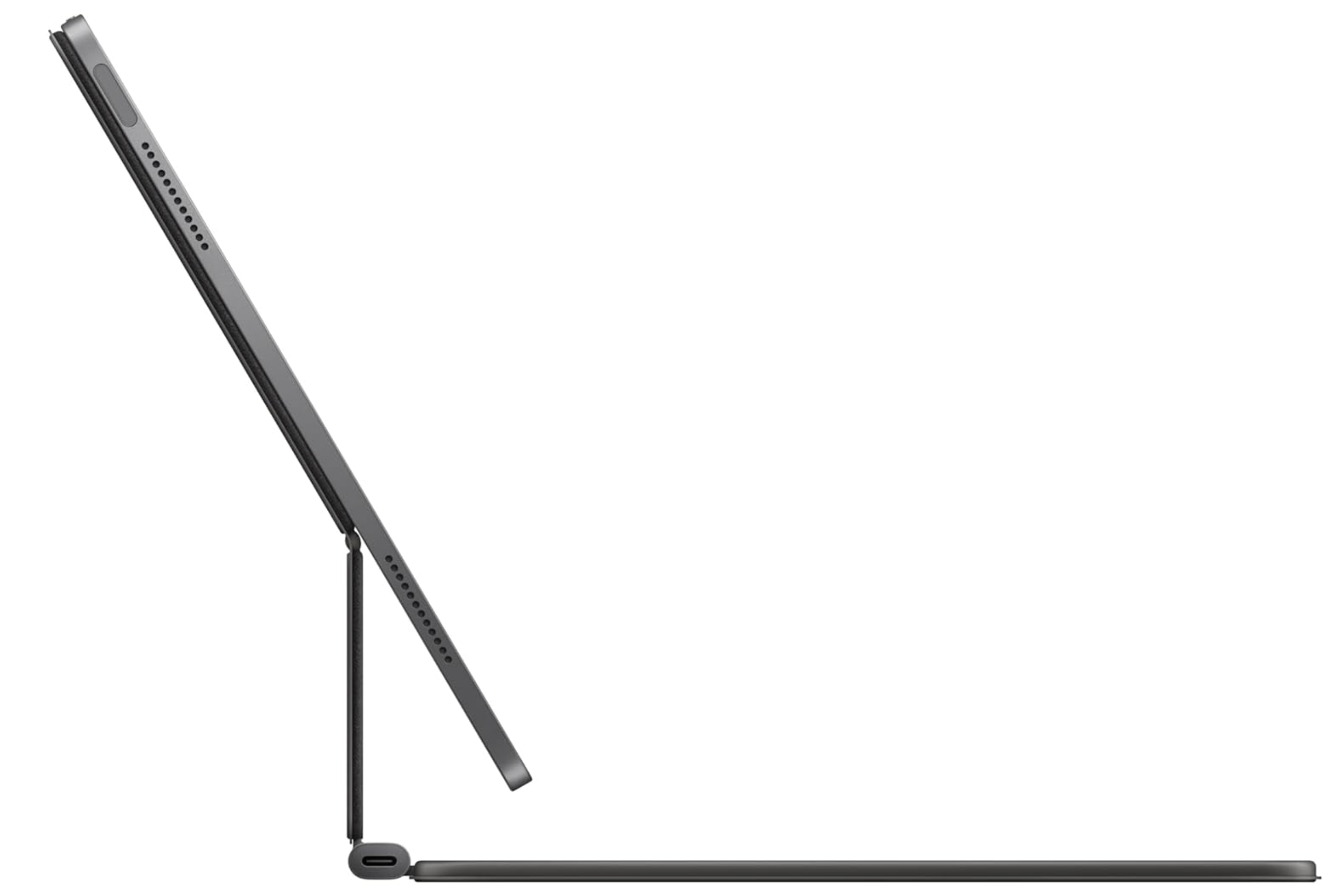 Apple Magic Keyboard-hoes voor de 13-inch iPad Air (M3), comfortabel typen, ingebouwde trackpad, Engels (VK) - Zwart