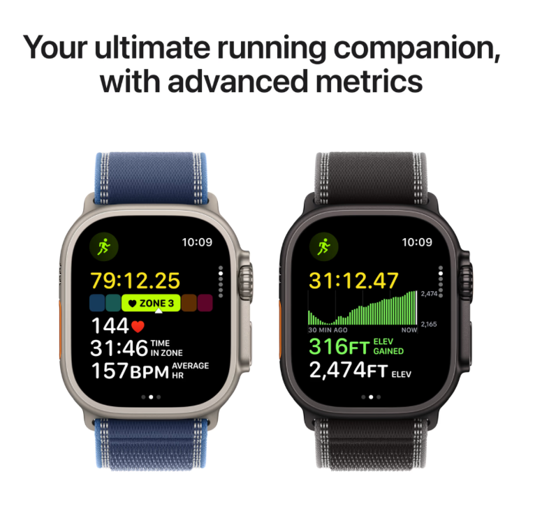 Apple Watch Ultra 3 Cellular 49mm Natural Ocean Band