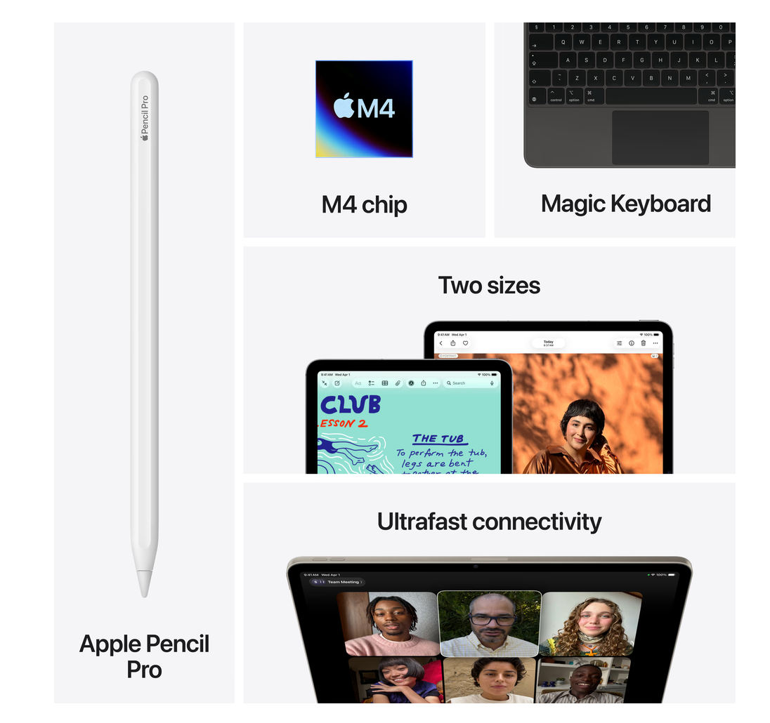 Apple iPad Air (2026) 13 inch 256GB Wifi Sterrenlicht