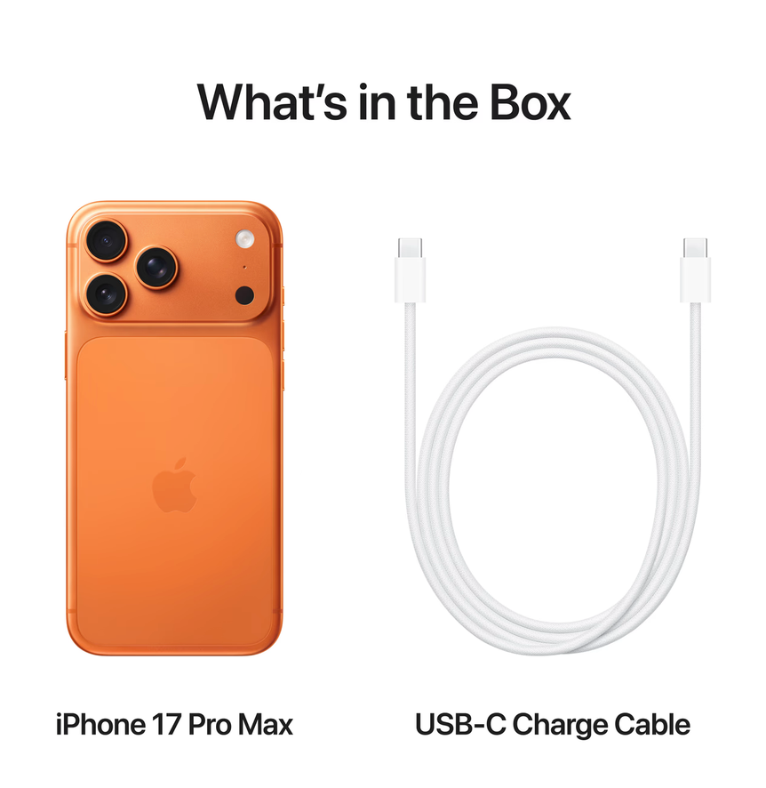Apple iPhone 17 Pro Max 256GB Oranje
