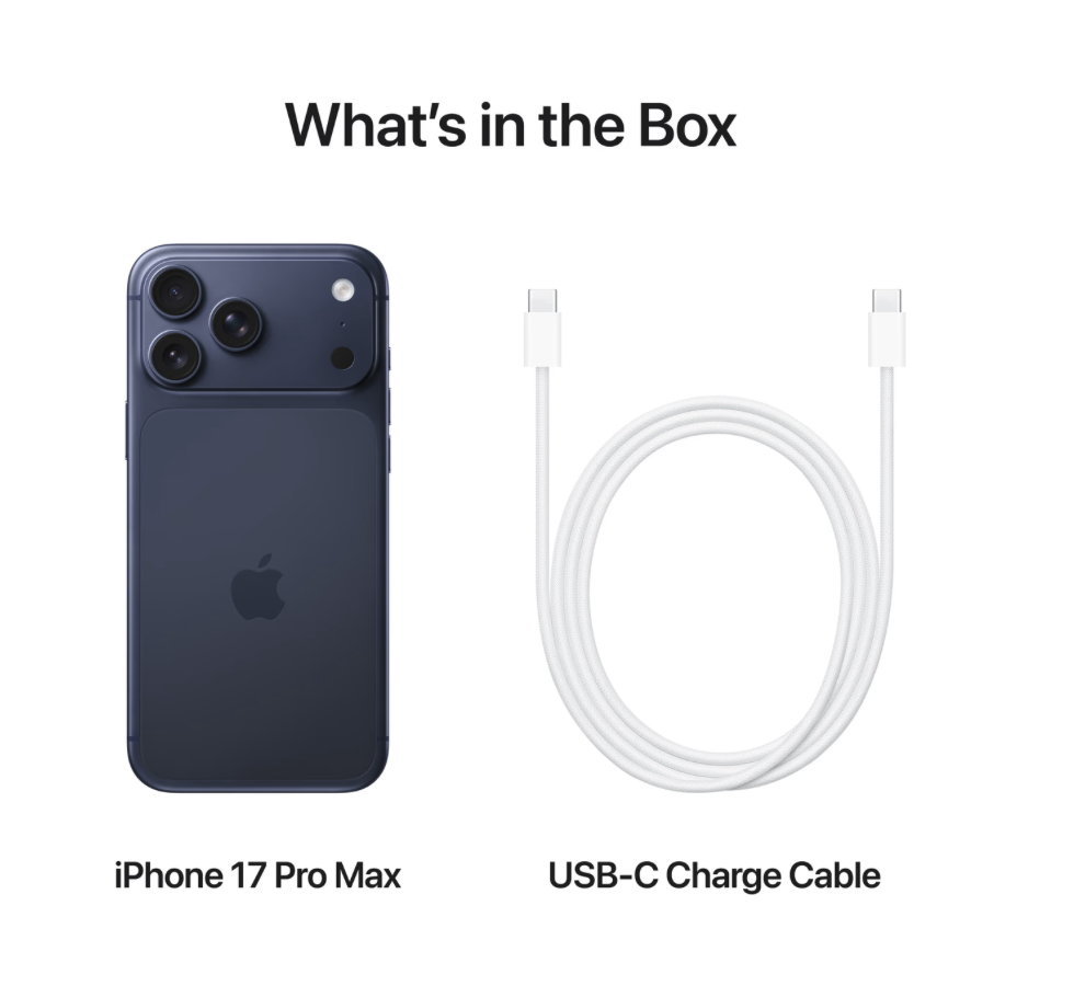 Apple iPhone 17 Pro Max 2TB Blauw