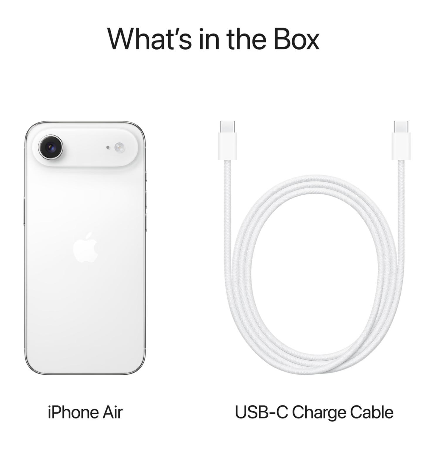 Apple iPhone Air 256GB Wit