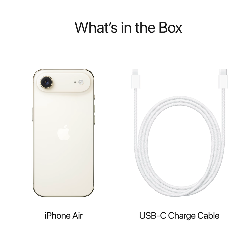 Apple iPhone Air 512 GB Goud