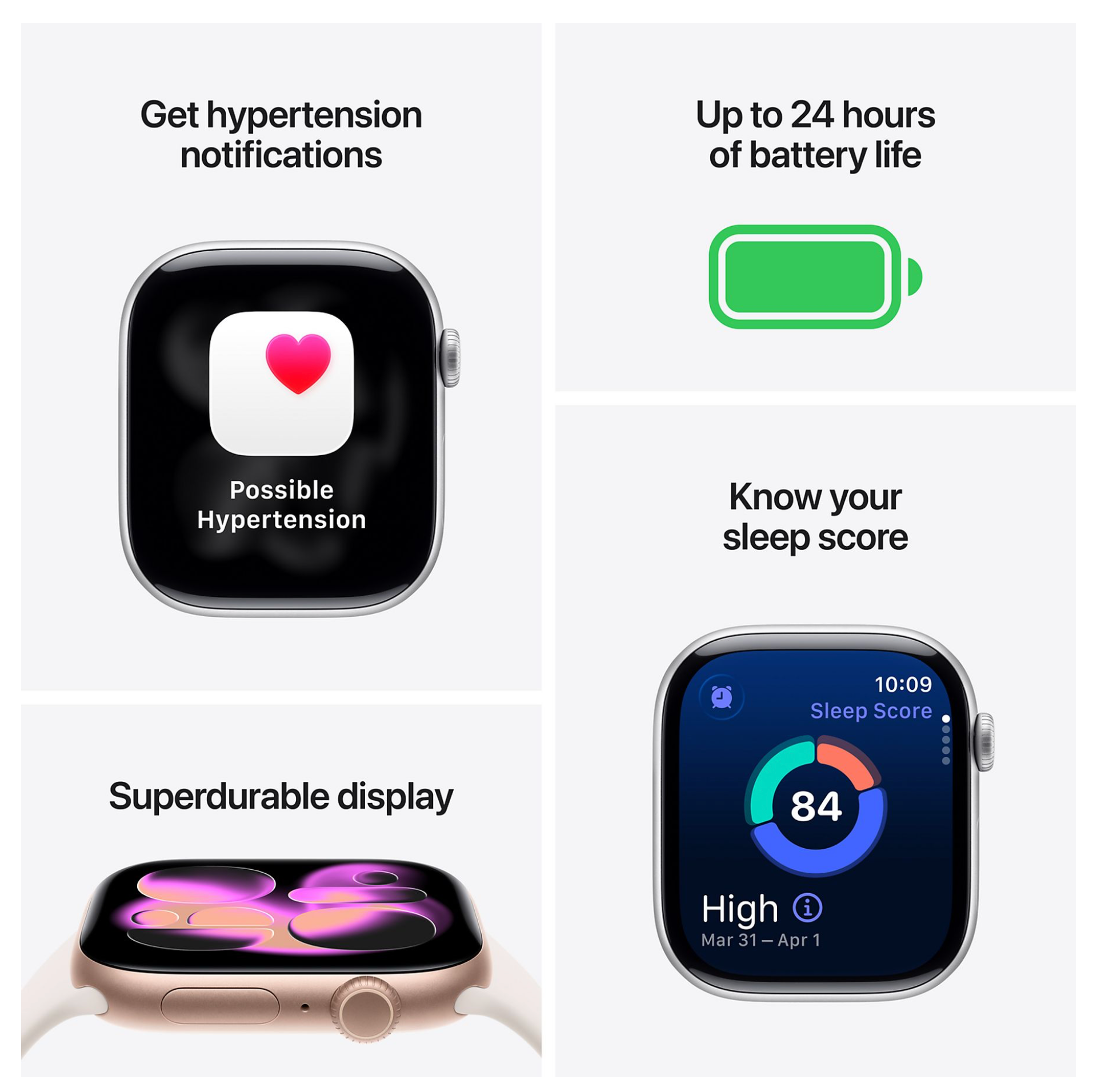 Apple Watch Series 11 GPS 46mm Aluminium Case - Black Sport Band M/L Smartwatch Space Grey