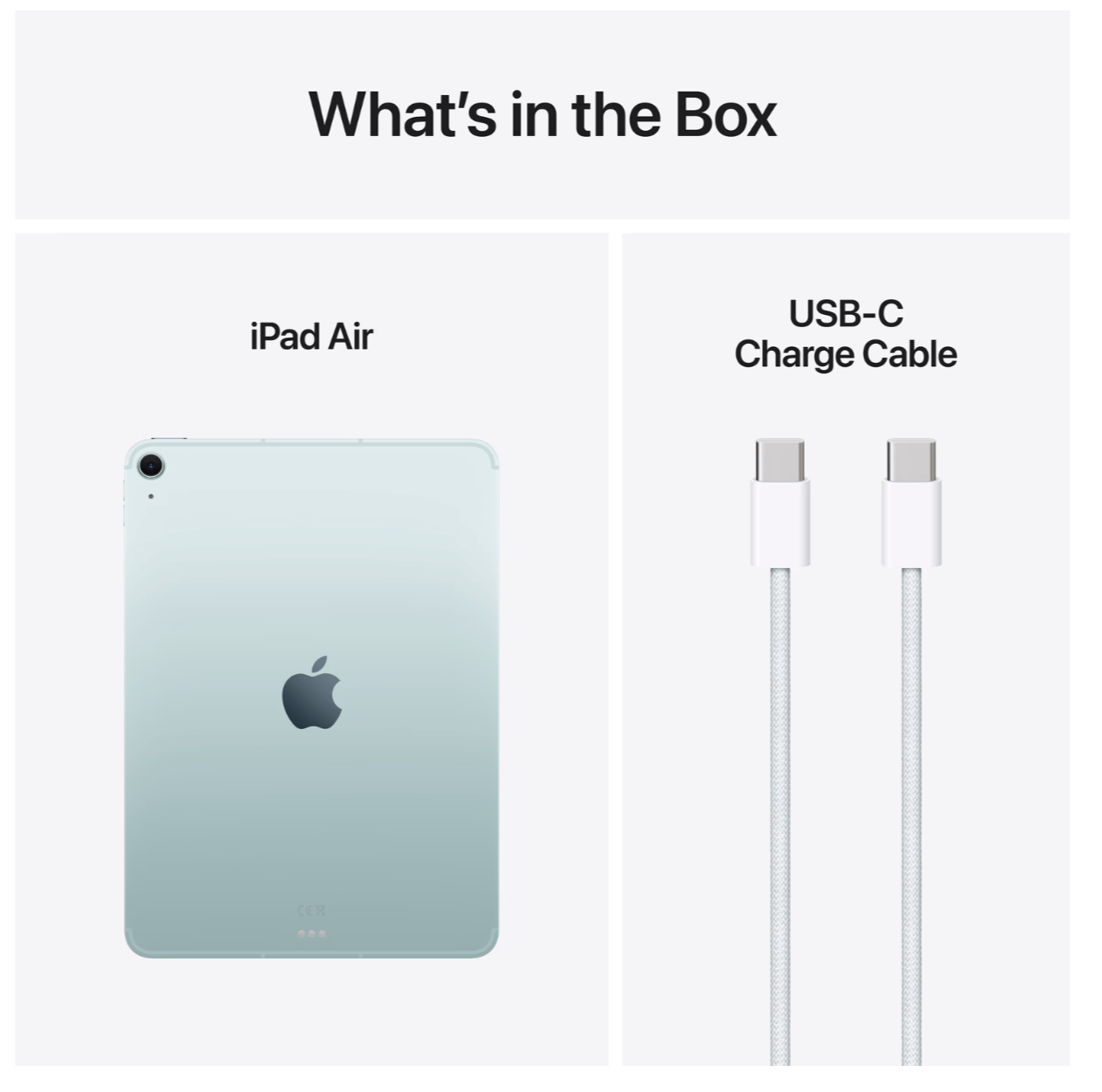 Apple iPad Air (2025) 11 inch 1TB Wifi + 5G Blauw