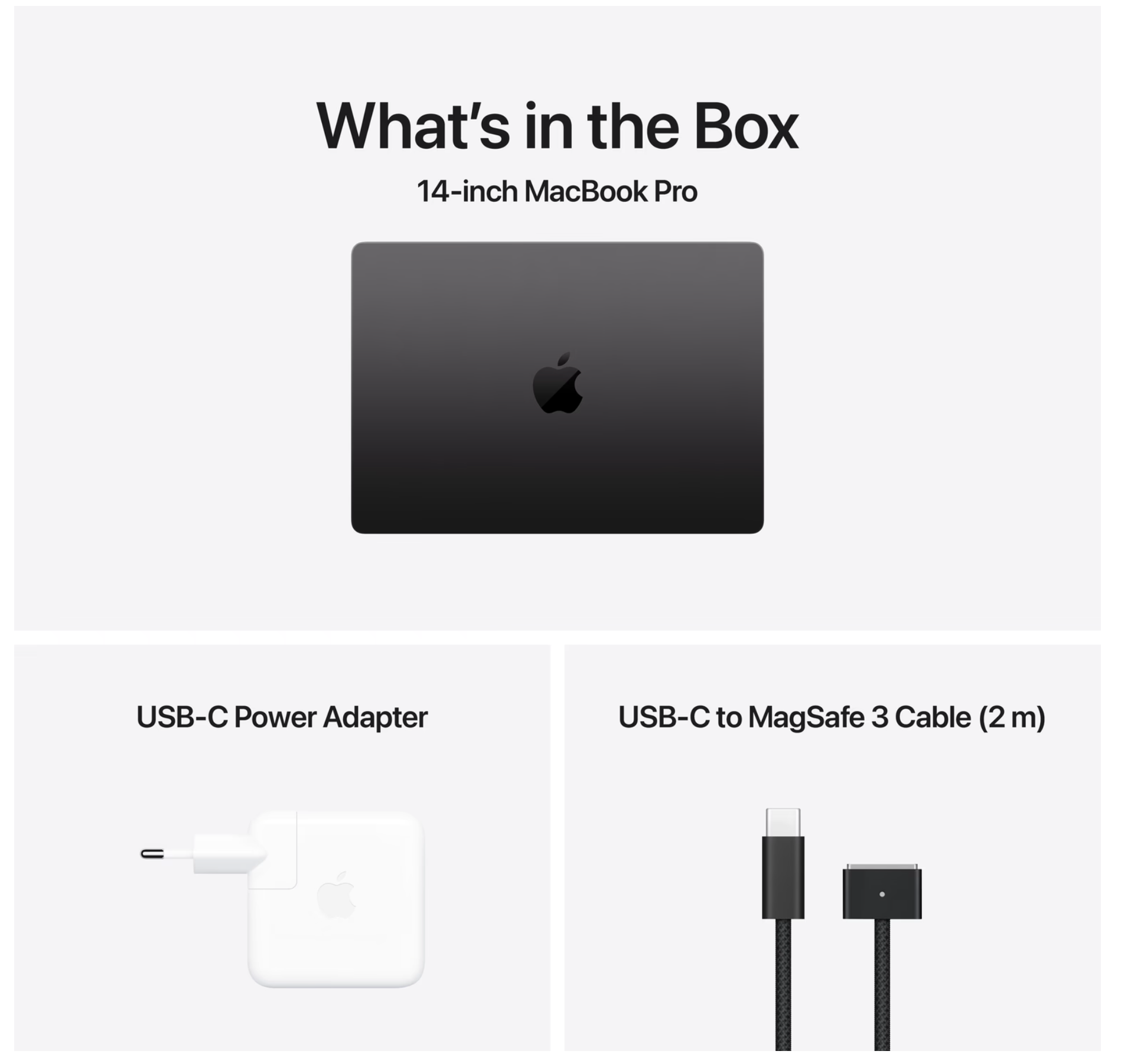 Apple MacBook Pro 14 inch (2024) M4 (10 core CPU/10 core GPU) 24GB/1TB Spacezwart QWERTY