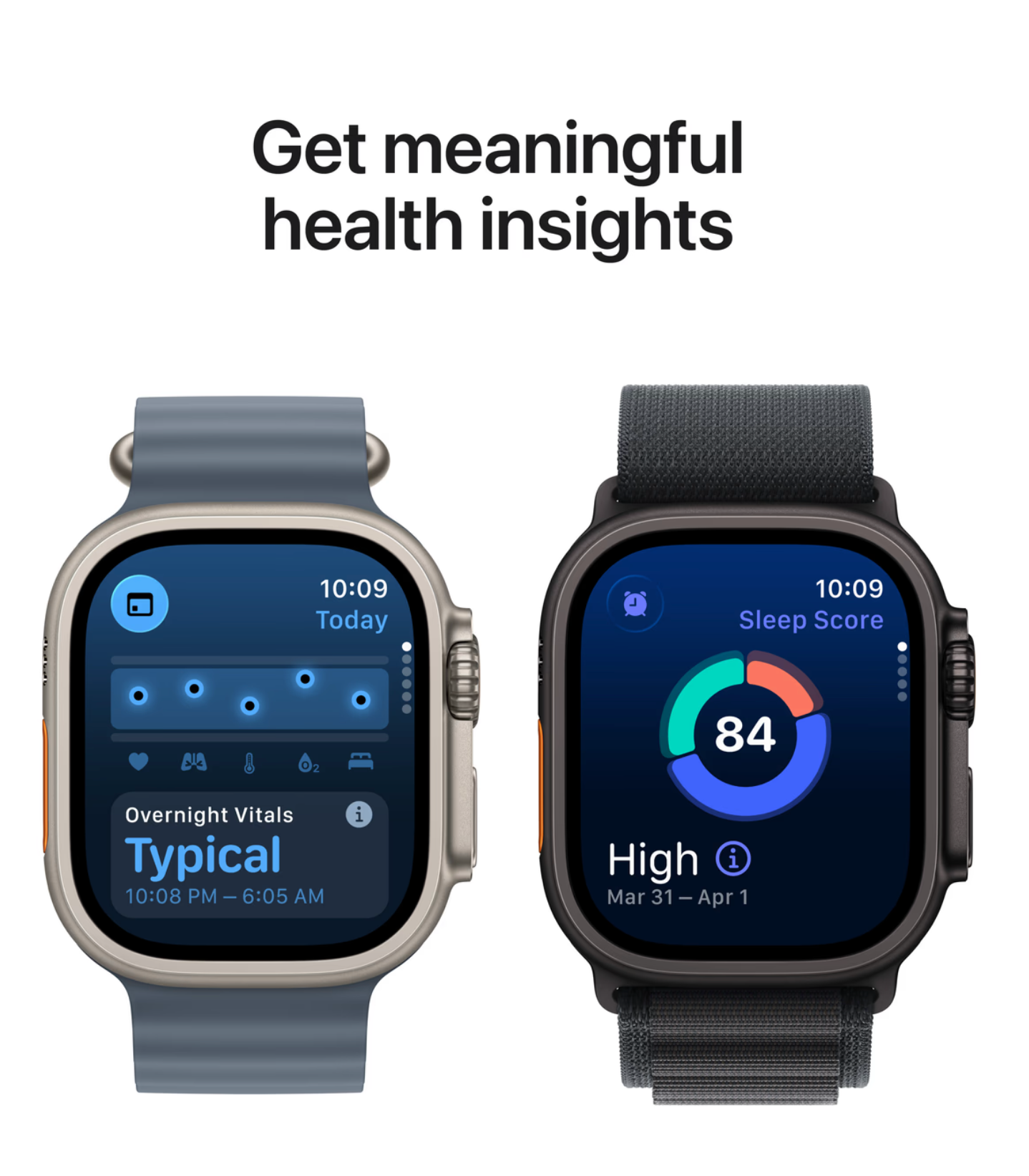 Apple Watch Ultra 3 Cellular 49mm Zwart Alpine Band M