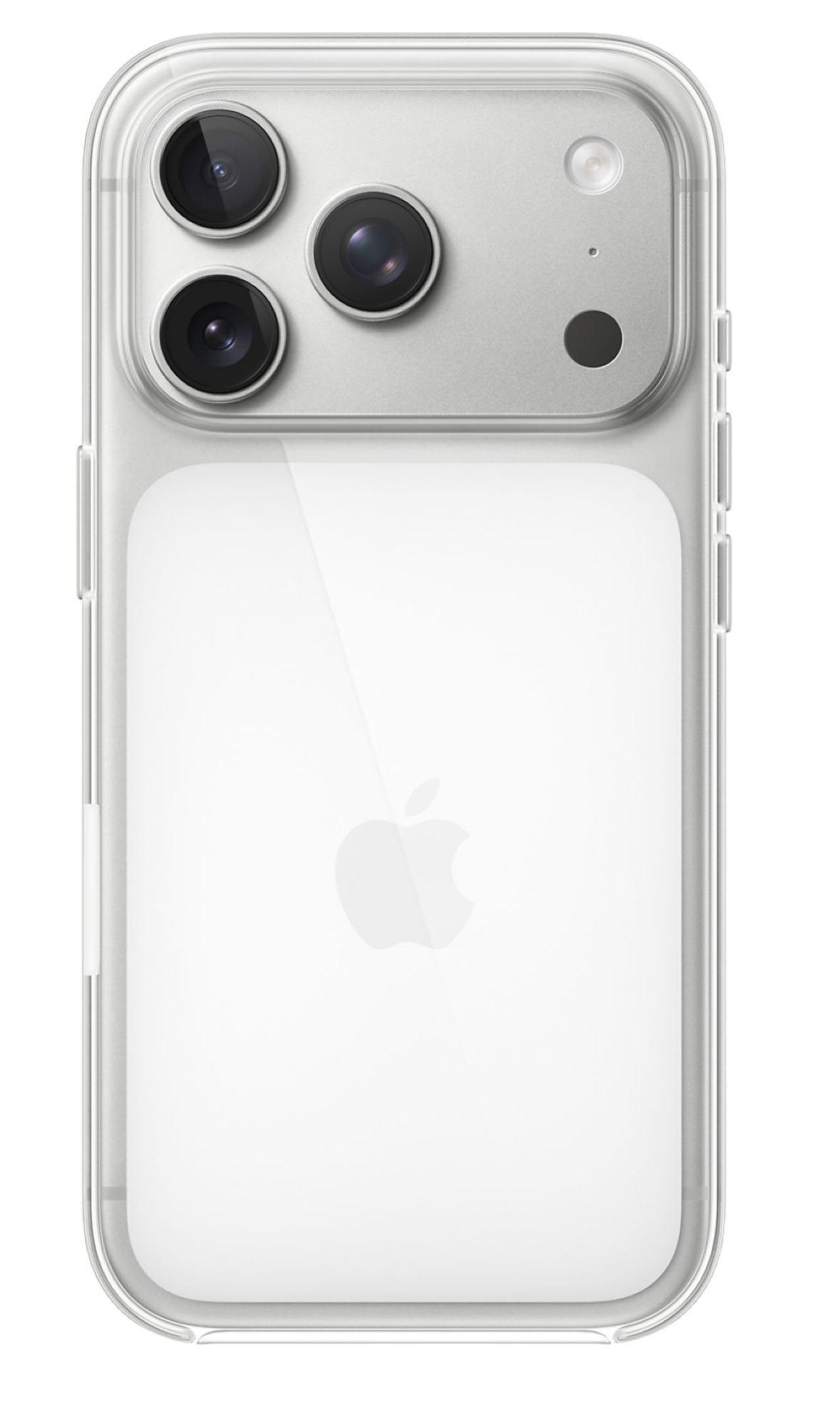 Apple MGFT4ZM/A Clear met MagSafe Cover voor Apple iPhone 17 Pro Transparant