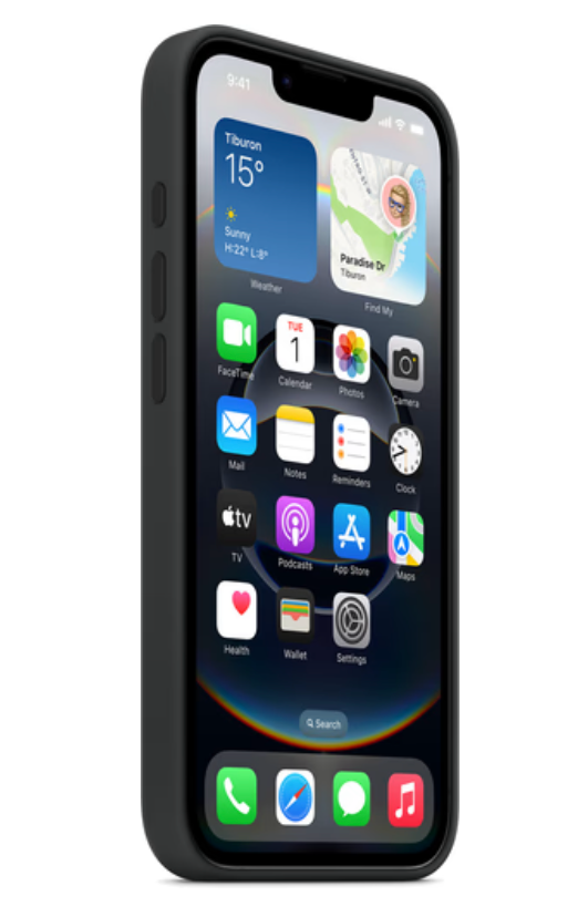 Apple iPhone 16e Back Cover Zwart