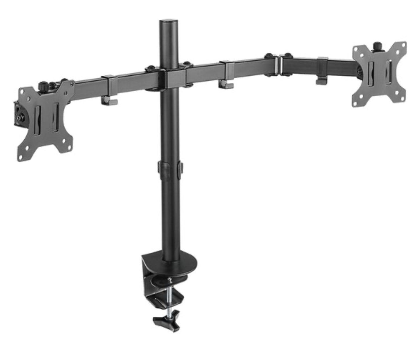 Neomounts FPMA-D550DBLACK Monitorarm 2 schermen - 10-32" - 0-8 kg/scherm - zwart