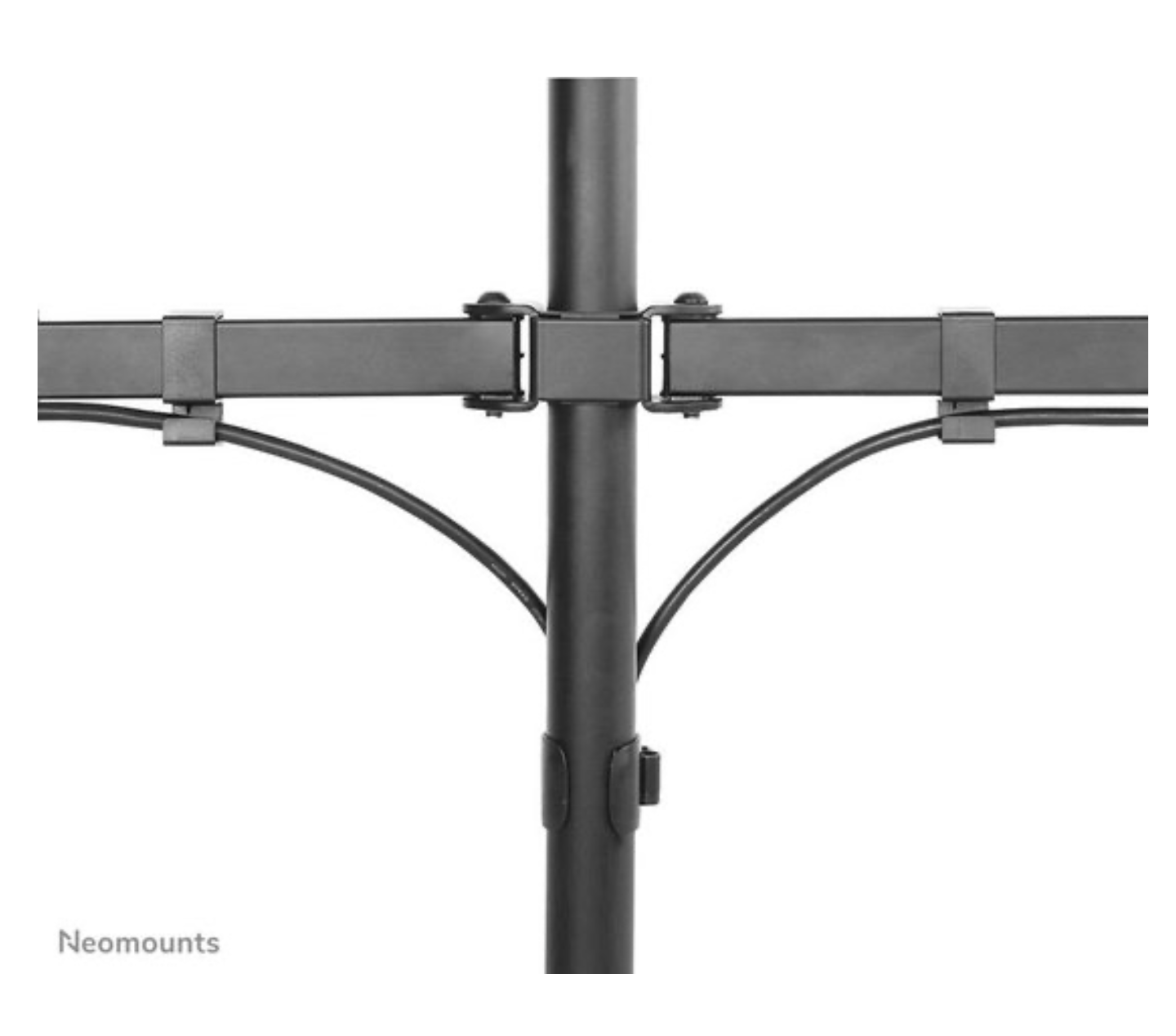 Neomounts FPMA-D550DBLACK Monitorarm 2 schermen - 10-32" - 0-8 kg/scherm - zwart