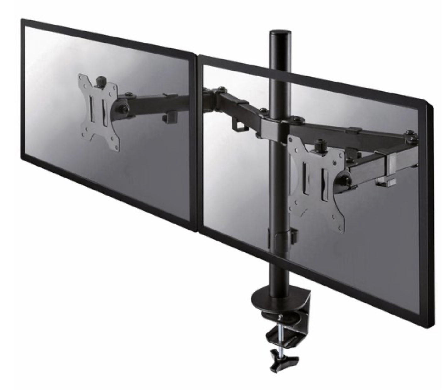 Neomounts FPMA-D550DBLACK Monitorarm 2 schermen - 10-32" - 0-8 kg/scherm - zwart