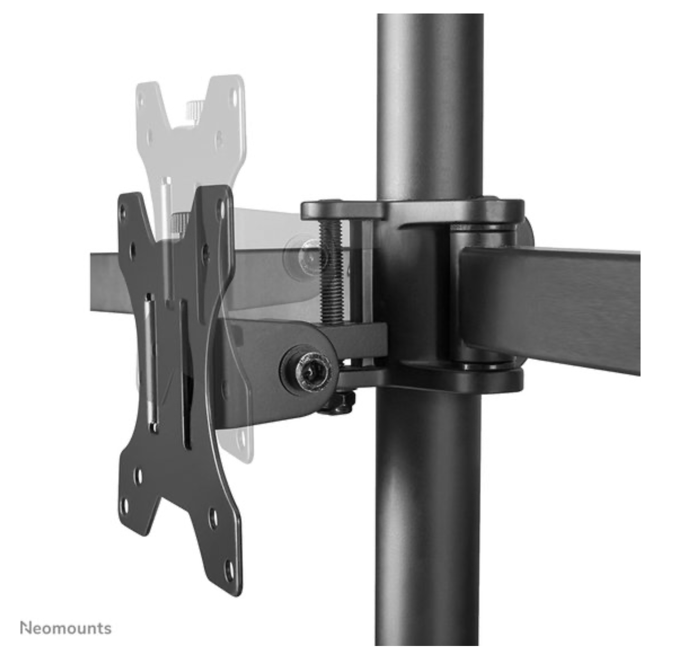 Neomounts FPMA-D550DD3BLACK full motion monitorstandaard 3 schermen - 10-27" - zwart