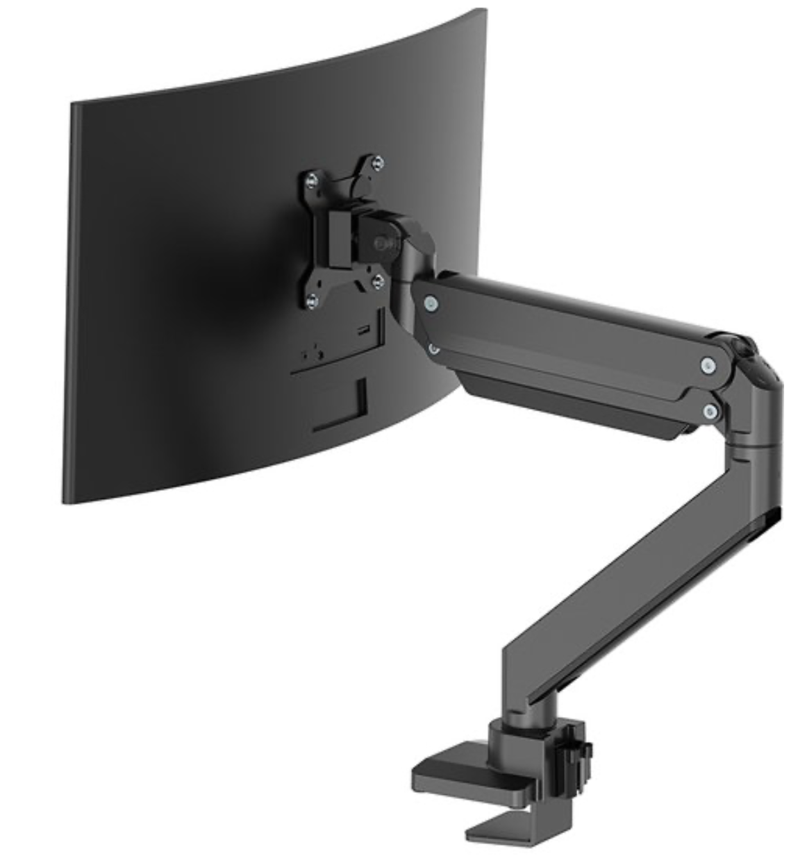 Neomounts NM-D775BLACKPLUS Monitorarm 10-49" - gasveer - Topfix - 180°-stop