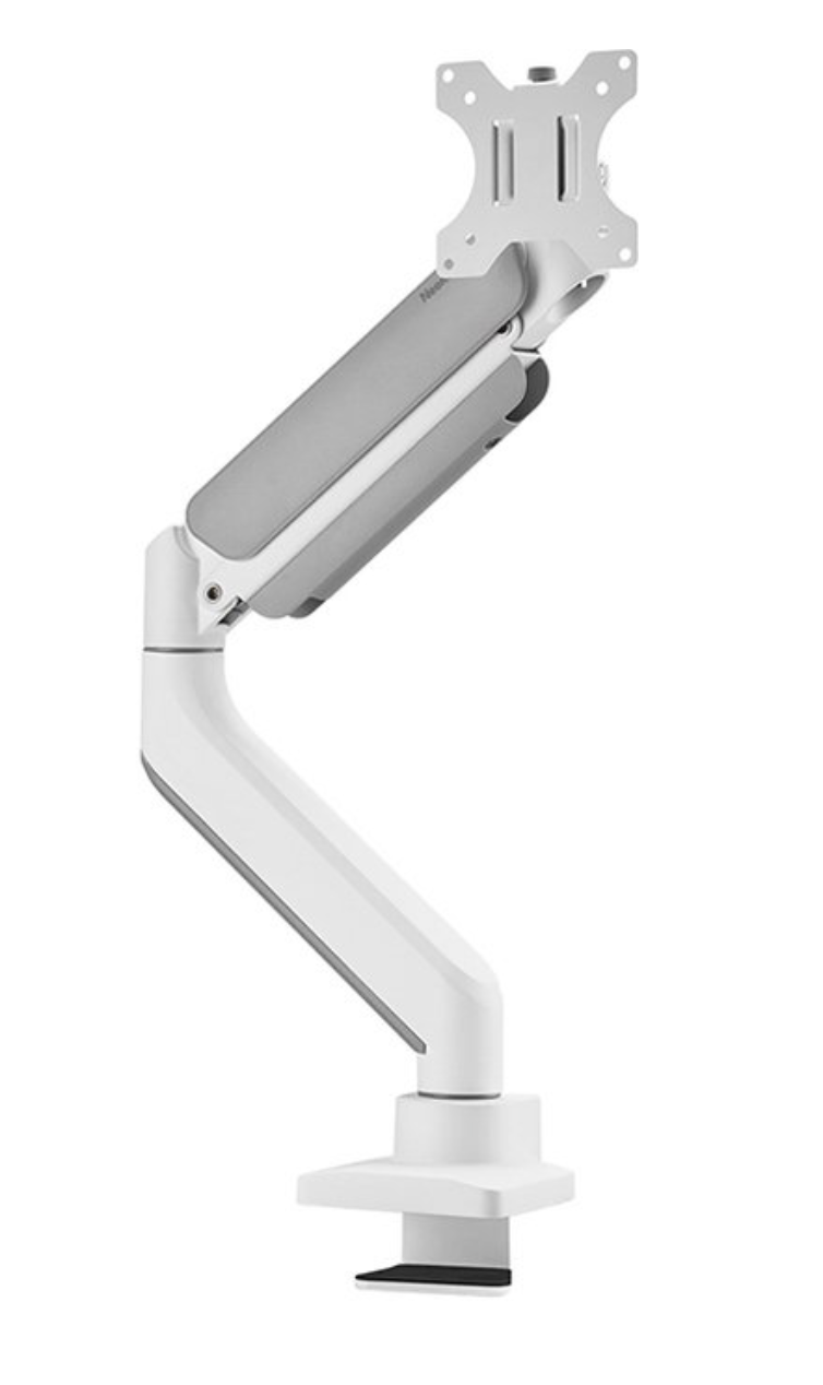 Neomounts DS70PLUS-450WH1 Monitorarm 17-49" - gasveer - Topfix - 180°-stop