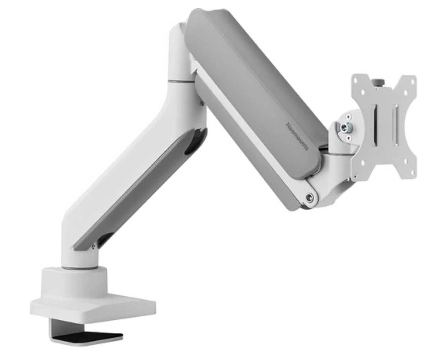 Neomounts DS70PLUS-450WH1 Monitorarm 17-49" - gasveer - Topfix - 180°-stop