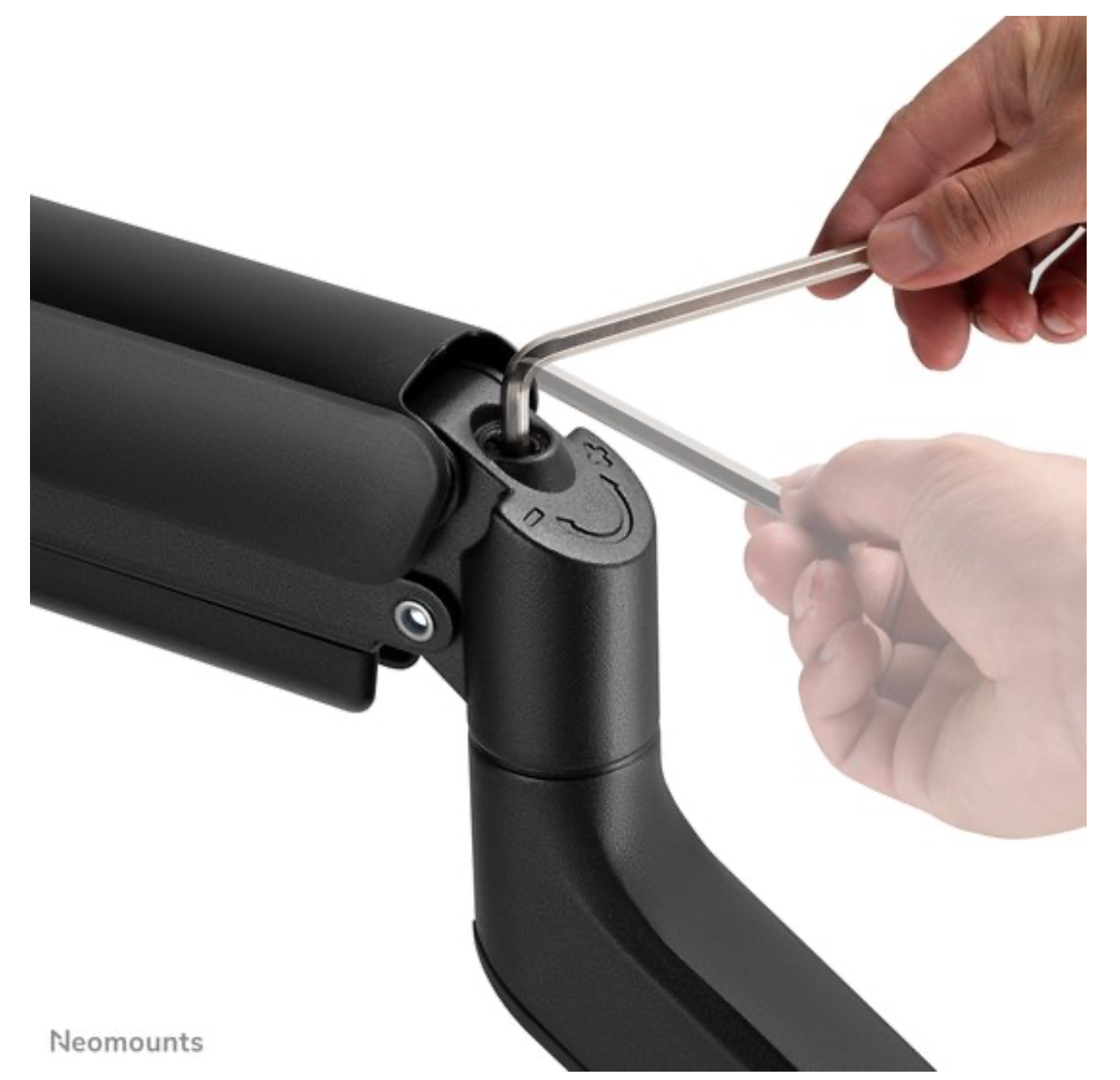 Neomounts DS70-450BL1 Monitorarm 17-42" - gasveer - Topfix - 180°-stop