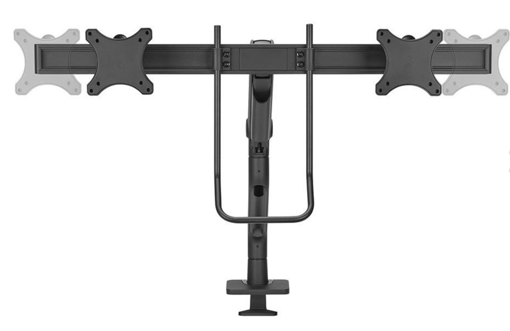 Neomounts DS75S-950BL2 Monitorarm 17-32" - gasveer - Topfix - 180°-stop