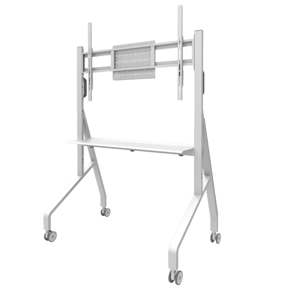Neomounts FL50-525WH1 TV trolley 55-86" - snelle installatie - TÜV