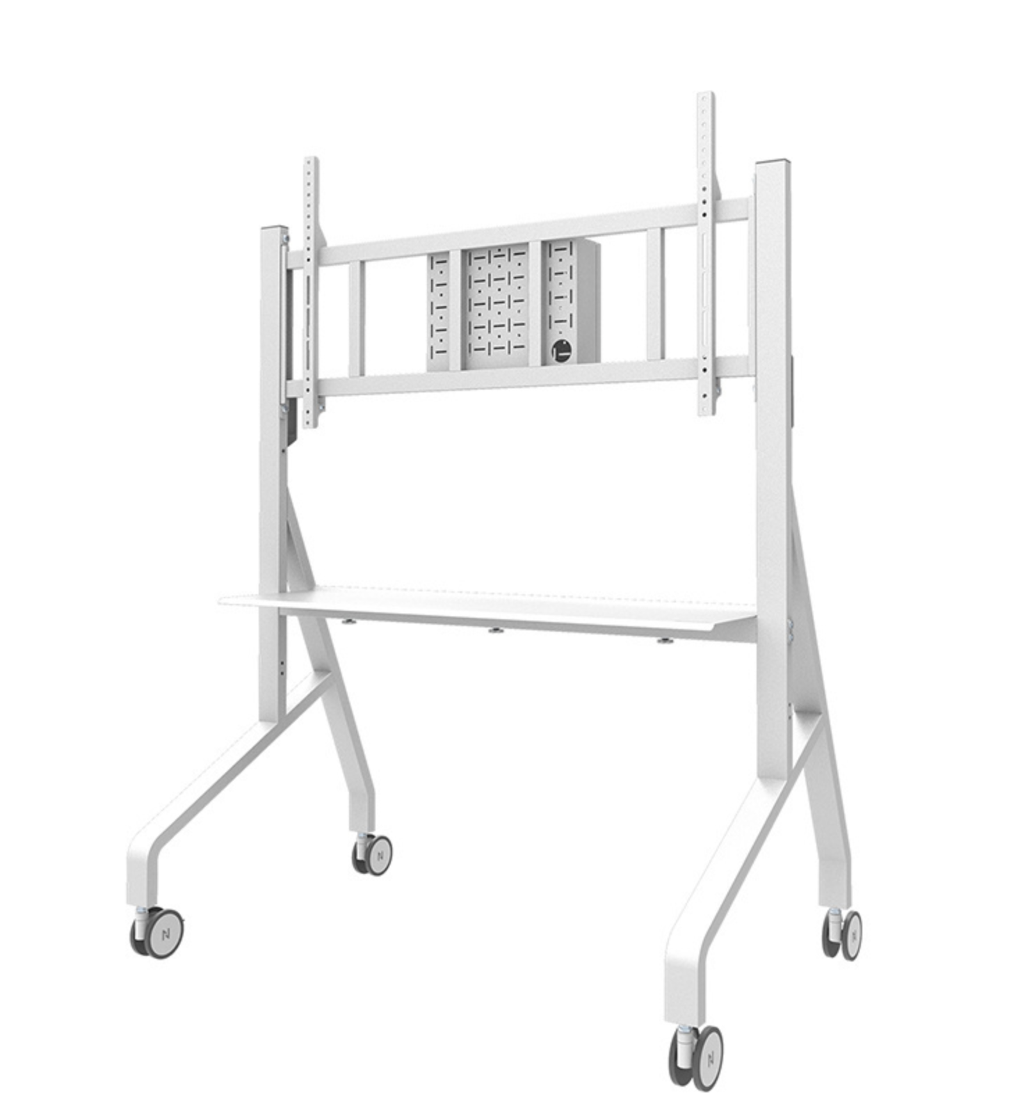 Neomounts FL50-575WH1 TV trolley 65-110" - snelle installatie - TÜV