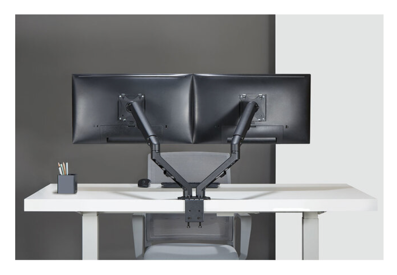 Neomounts FPMA-D650DBLACK Monitorarm 17-27" - mechanische veer