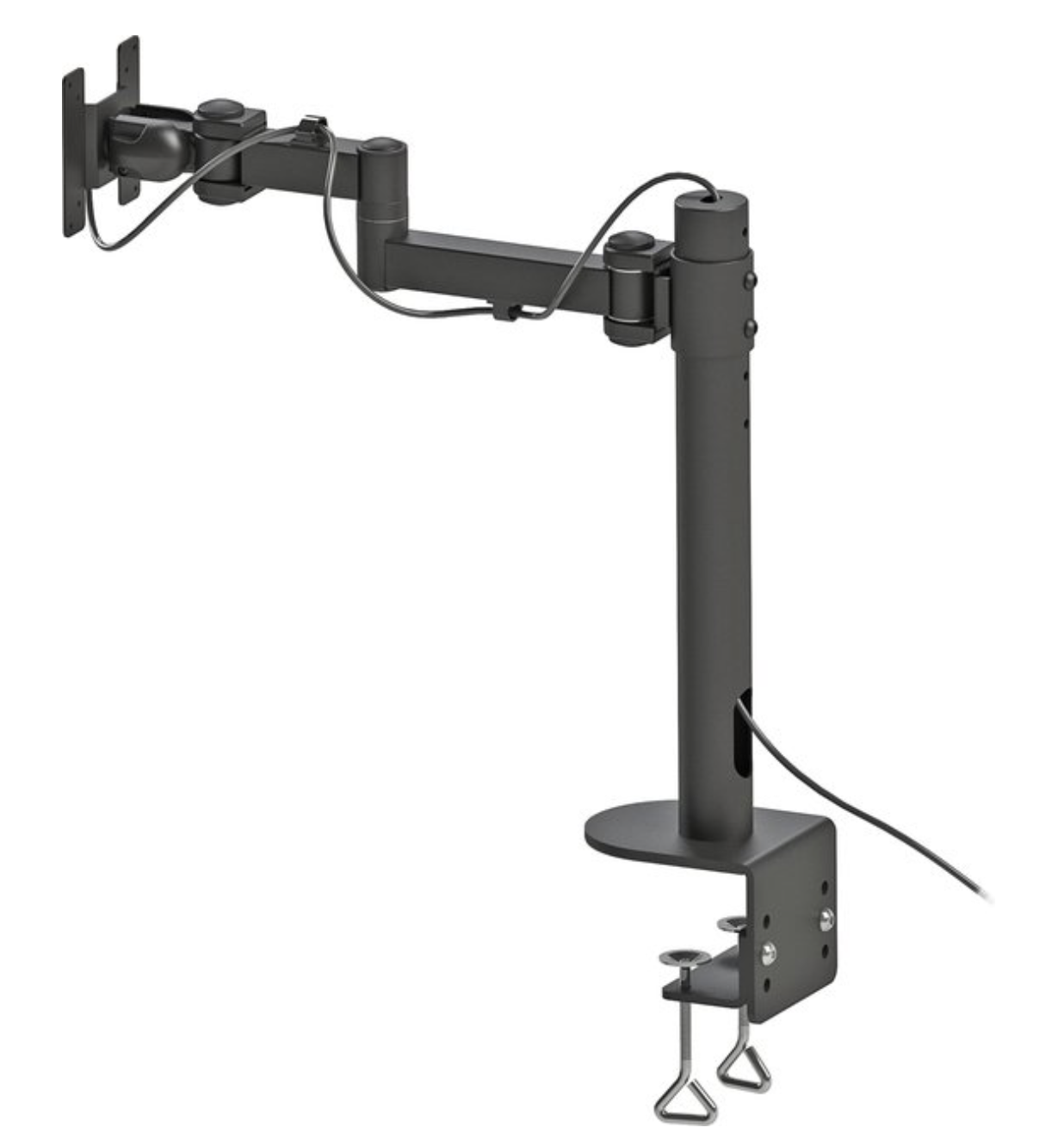 Neomounts FPMA-D960BLACKPLUS Monitorarm 1 scherm - 10-49" - 0-20 kg (curved 18 kg) - zwart