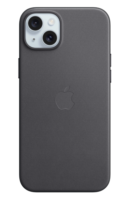 Apple MT423ZM/A iPhone 15 Plus FineWoven Back Cover met MagSafe Zwart