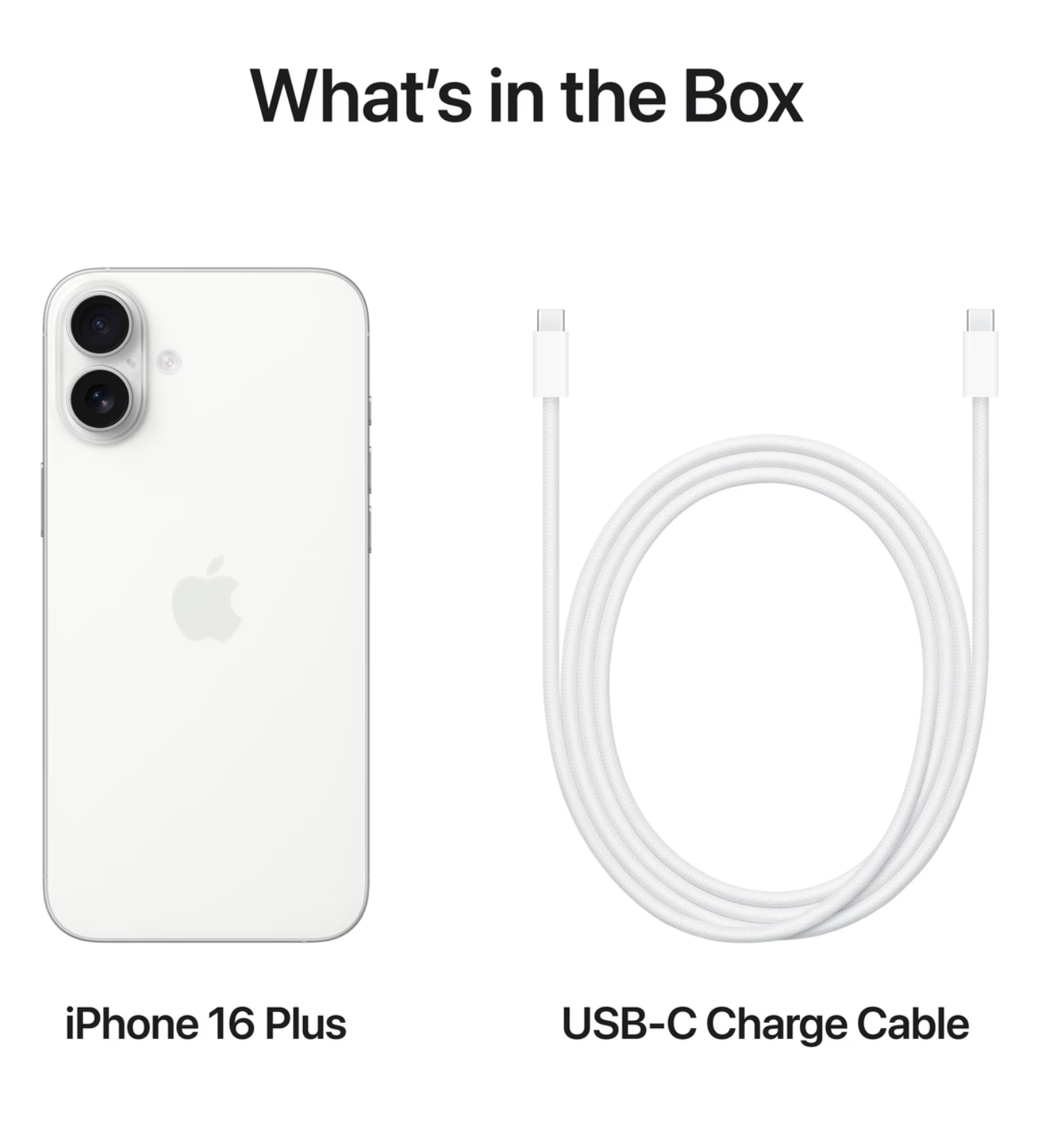 Apple iPhone 16 Plus 256GB Wit