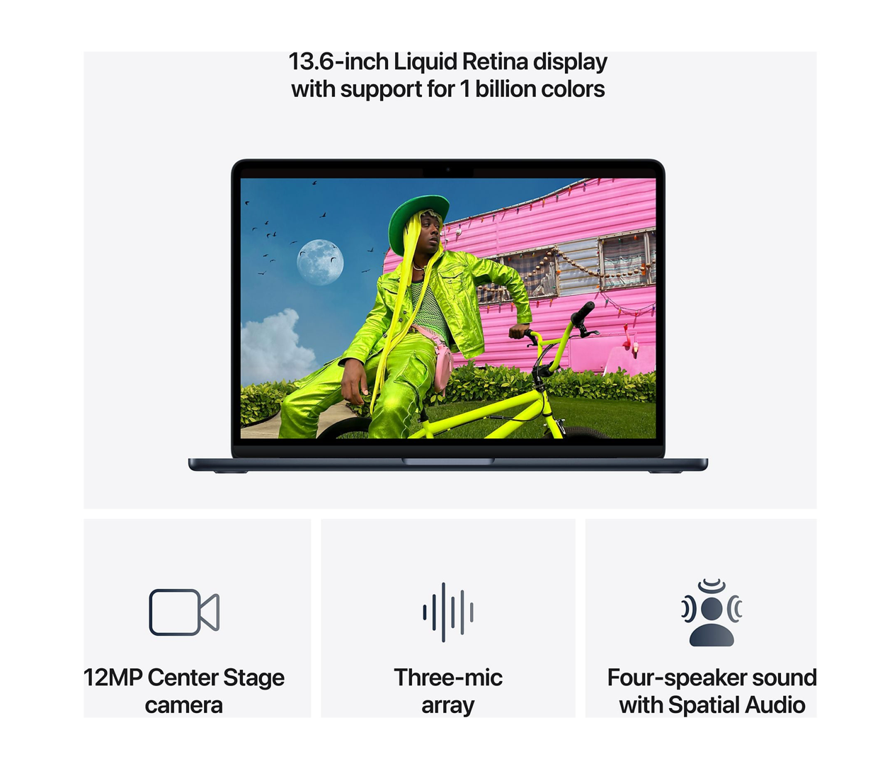 Apple MacBook Air (2026) 13inch M5 (10CPU/10GPU) 16GB  1TB Midnight QWERTY