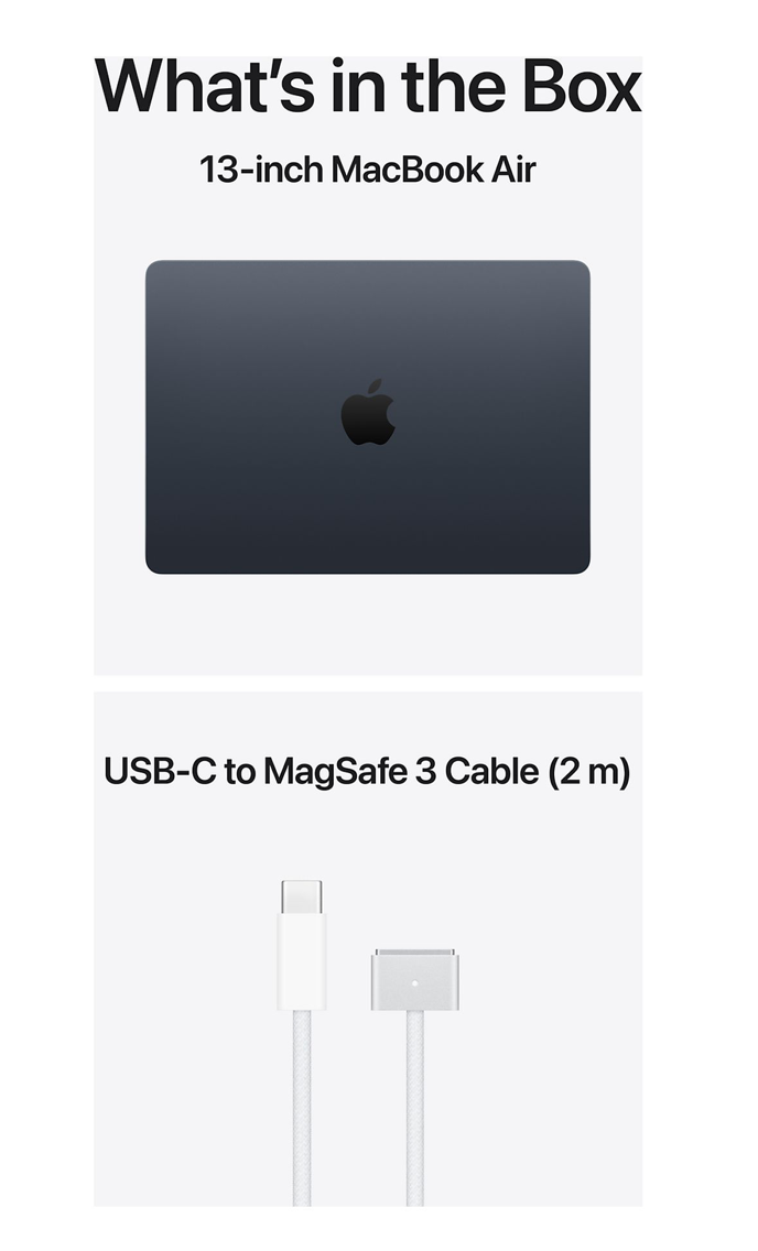 Apple MacBook Air (2026) 13inch M5 (10CPU/10GPU) 16GB  1TB Midnight QWERTY