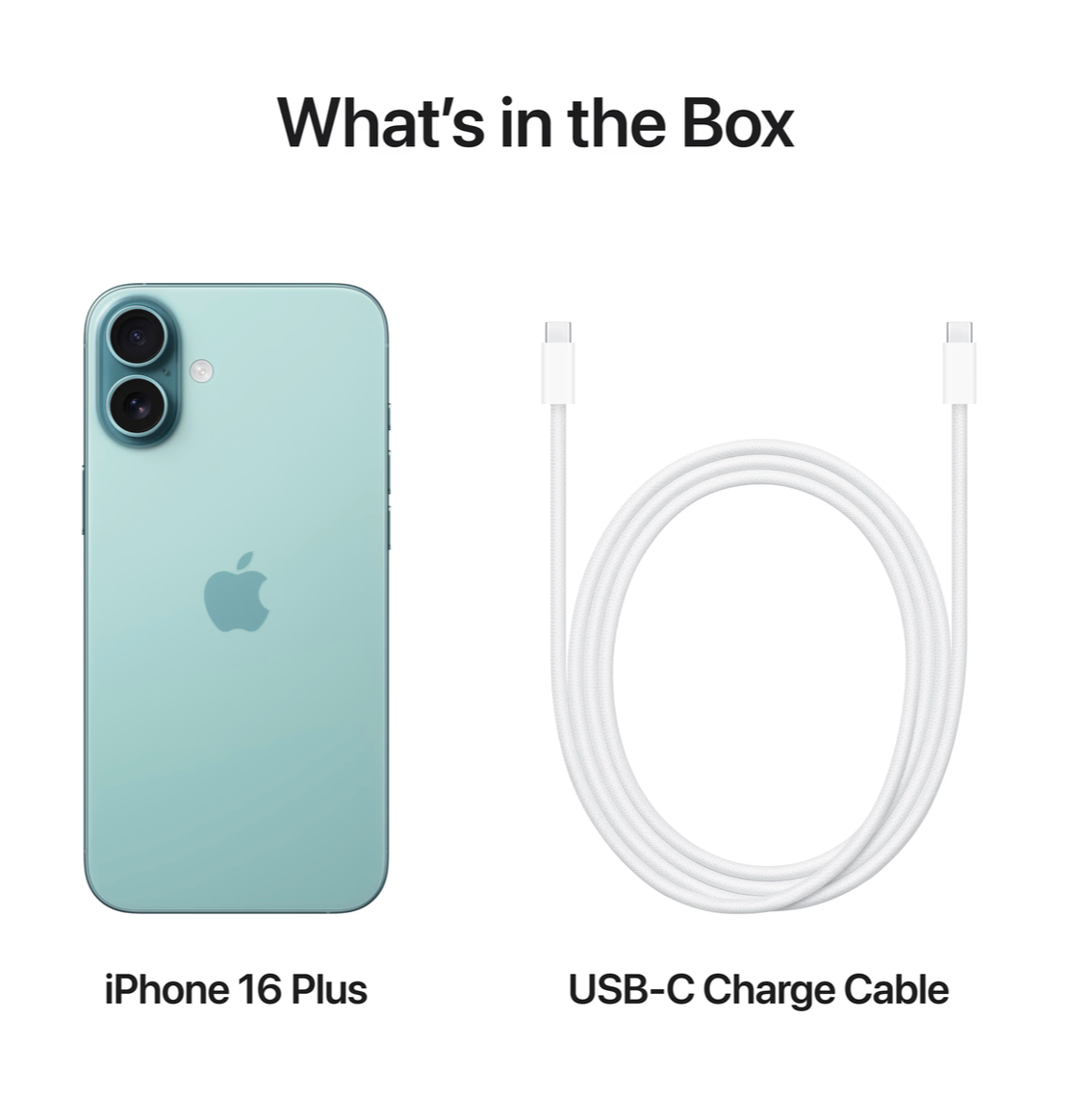 Apple iPhone 16 Plus 256GB Blauwgroen