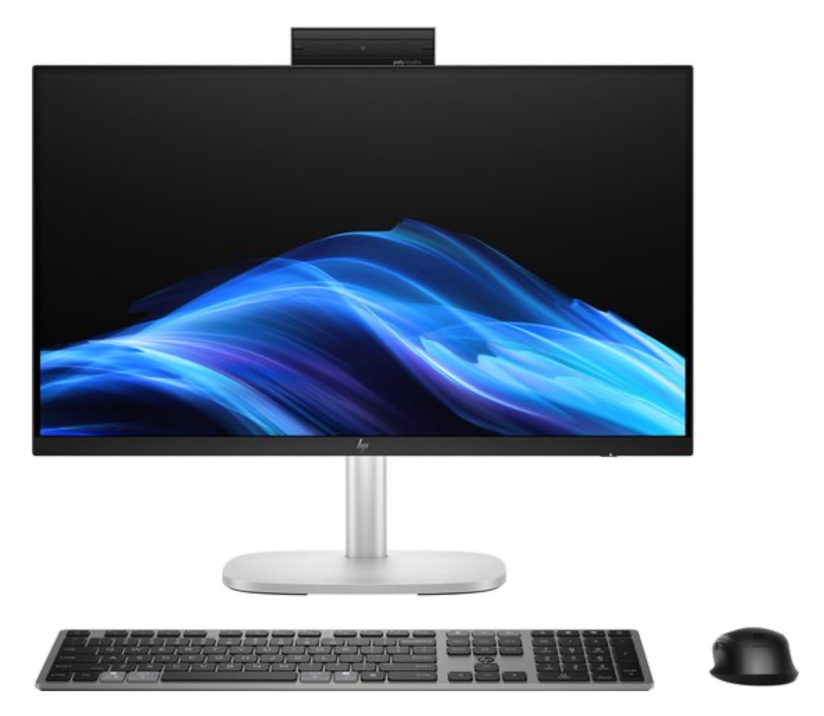 HP EliteStudio 8 G1i 27 AI Intel Core Ultra 5 235 60,5 cm (23.8") 1920 x 1080 Pixels Alles-in-één-pc 16 GB DDR5-SDRAM 512 GB SSD Windows 11 Pro Wi-Fi 7 (802.11be) AI PC Zilver