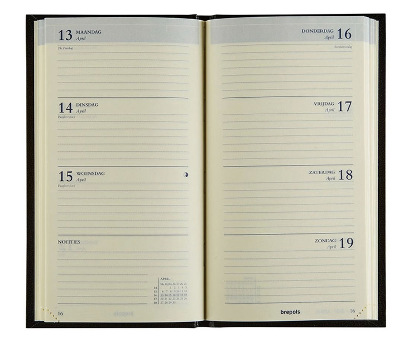 Brepols agenda Interplan Lima, bordeaux, 2026