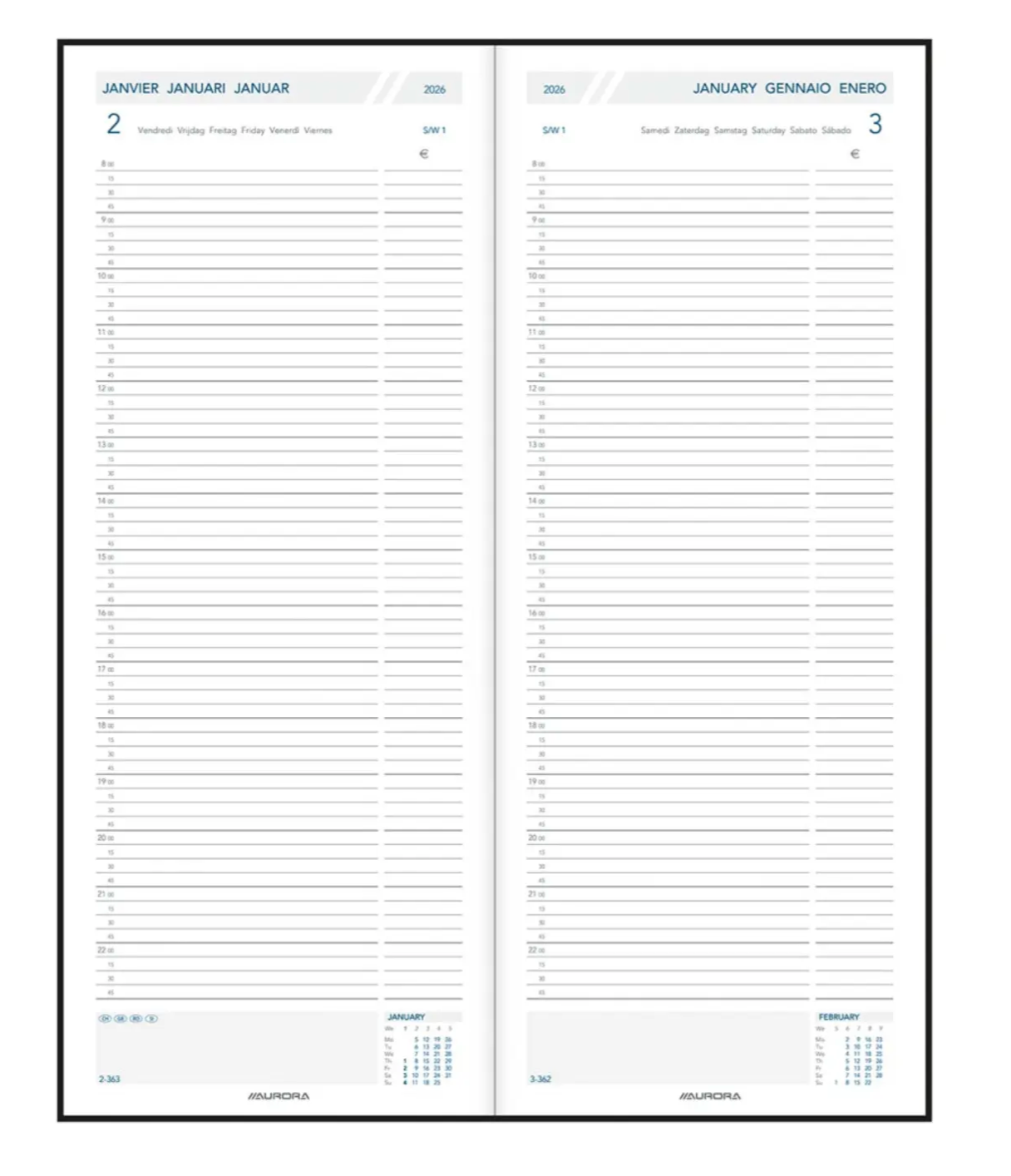 Aurora Longo LA211 Balacron, geassorteerde kleuren, 2026