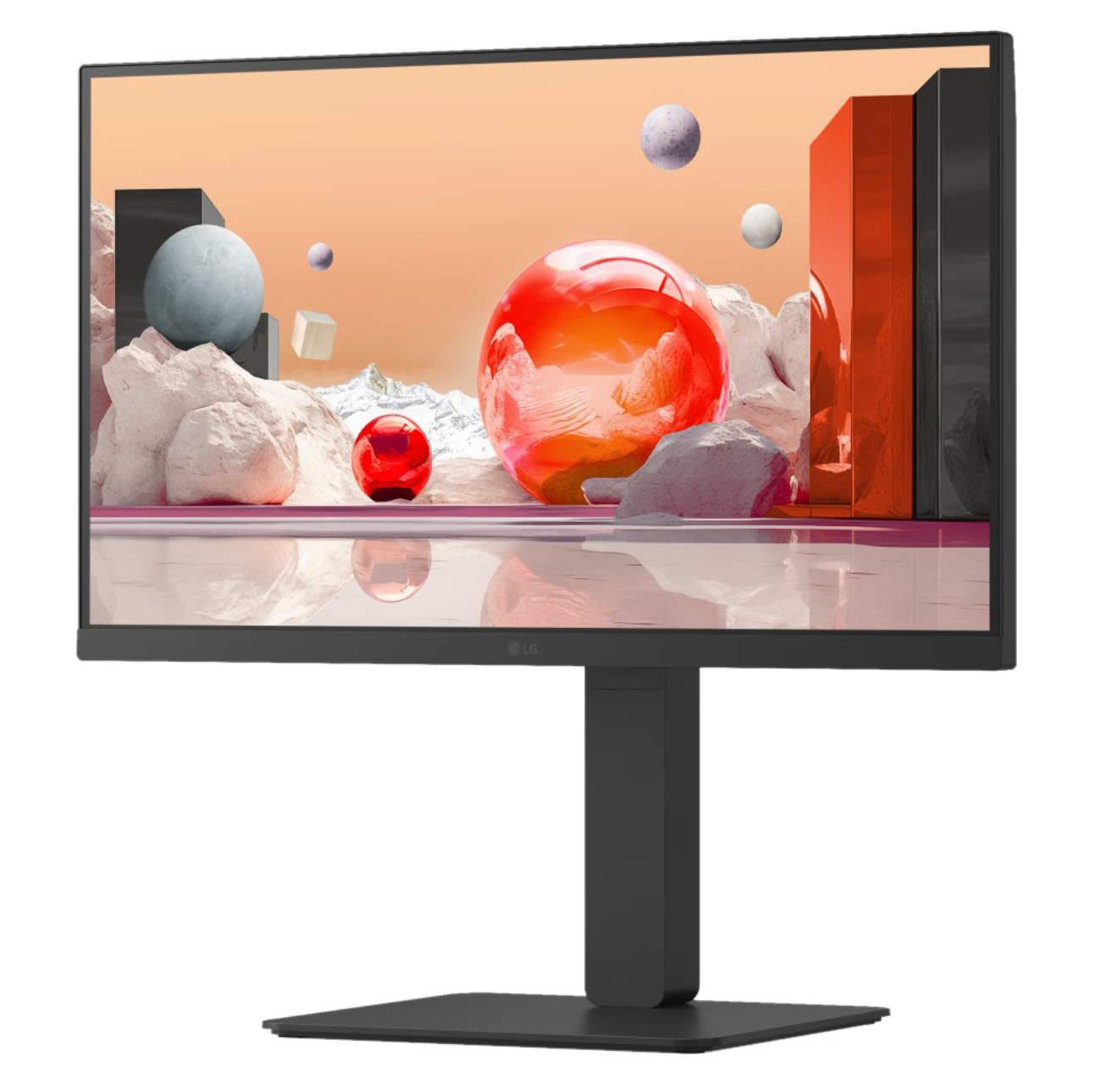 LG 24BA650-B.AEU LED display 60,5 cm (23.8") 1920 x 1080 Pixels Full HD