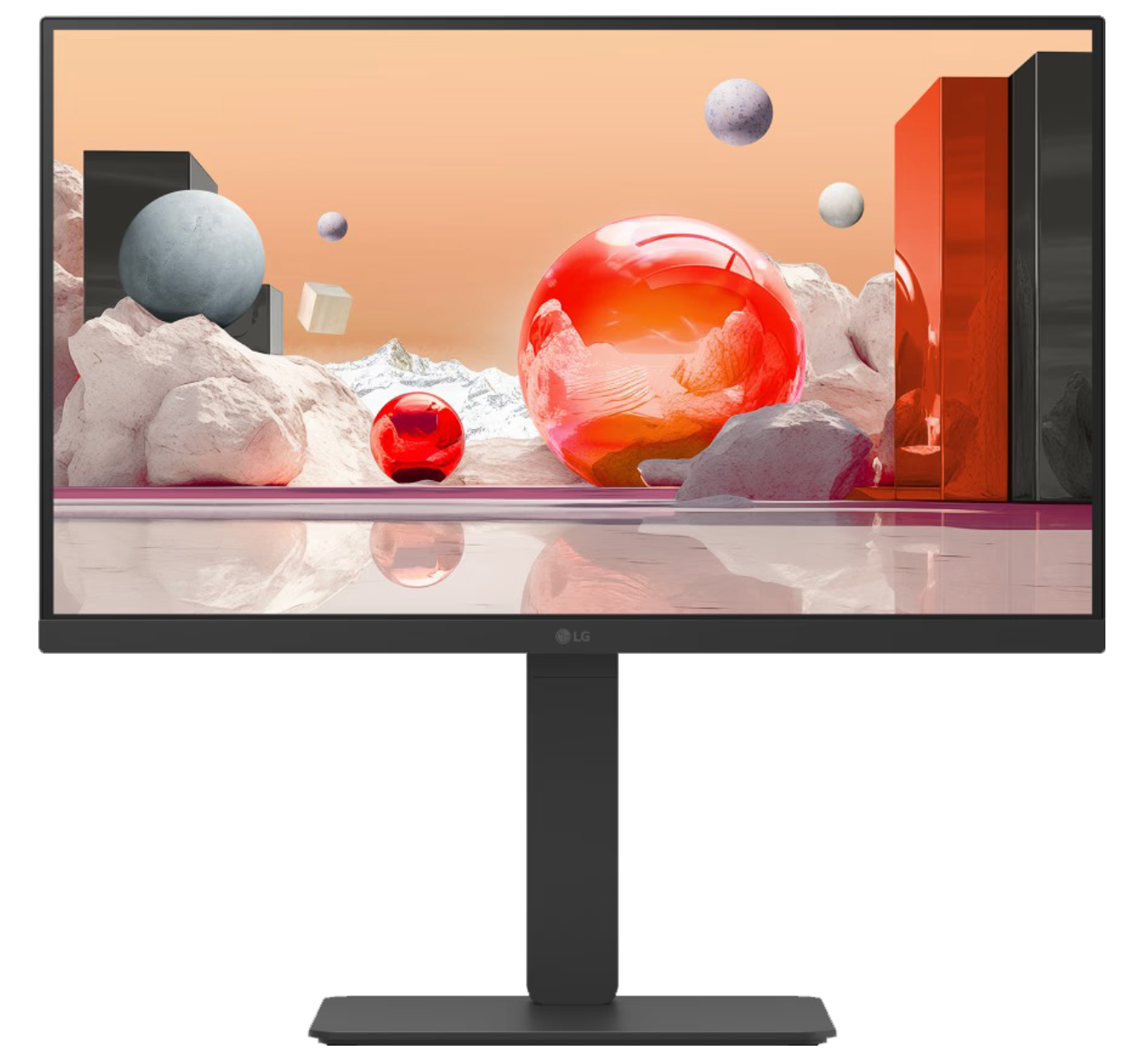 LG 24BA650-B.AEU LED display 60,5 cm (23.8") 1920 x 1080 Pixels Full HD