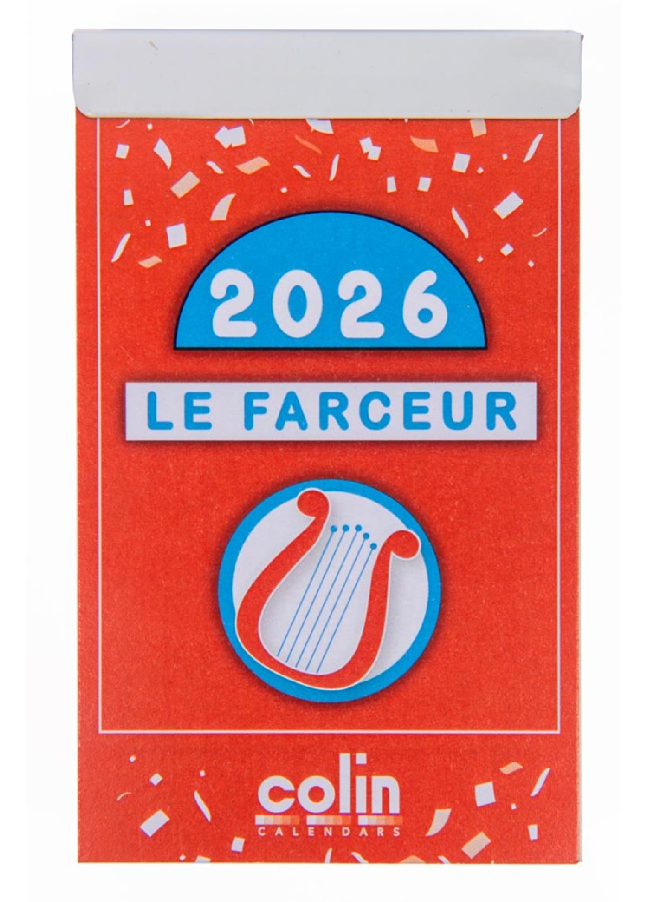 Dagblokkalender Le Farceur François Pirette 2026