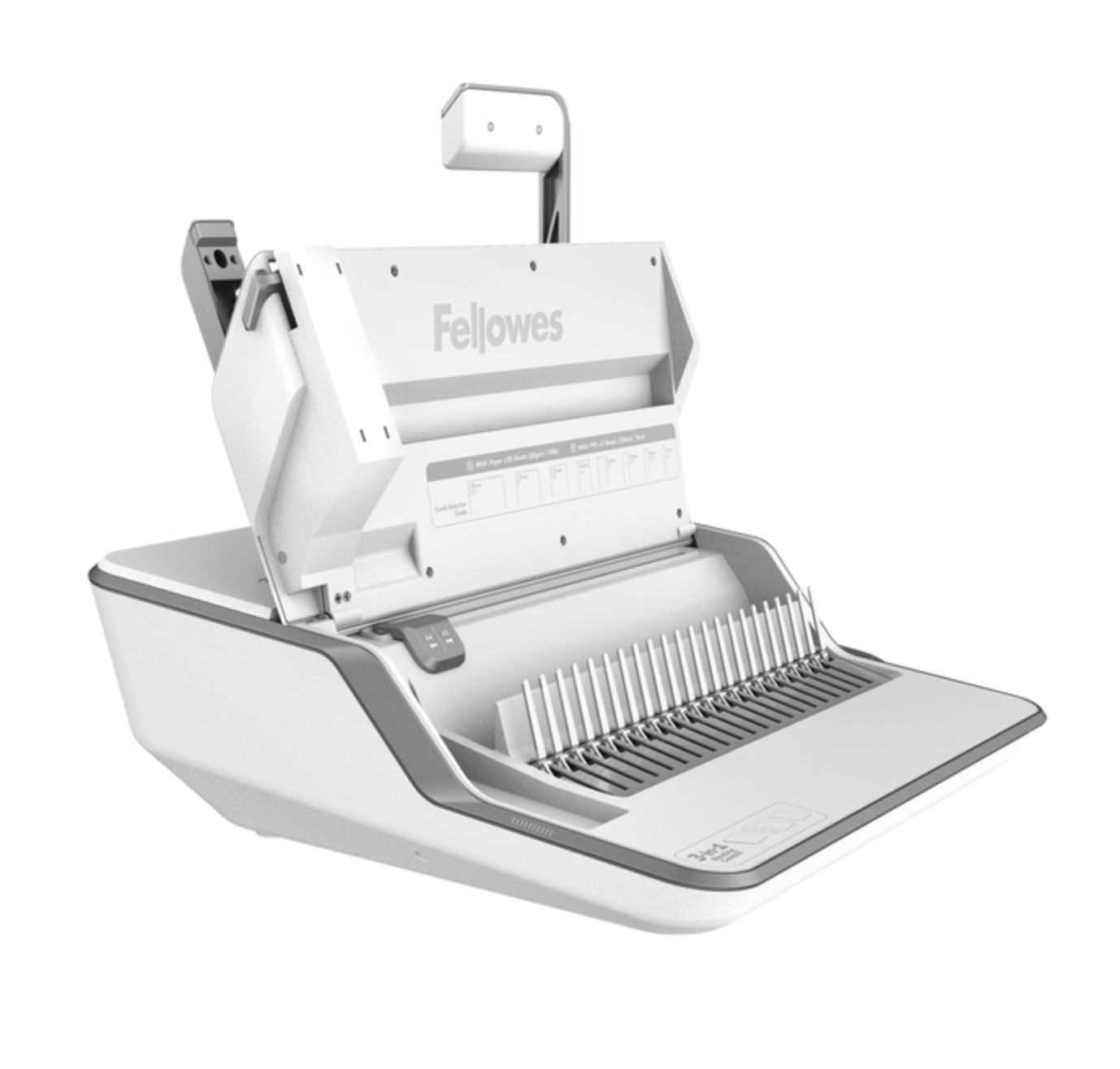 Fellowes Lyra 3-in-1 inbindstation: inbinden, nieten en perforeren in 1 machine