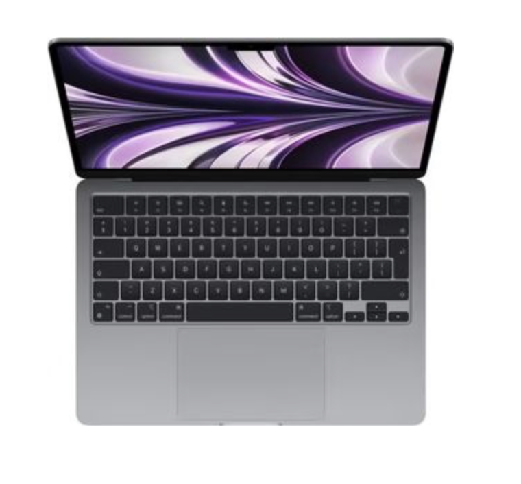 Apple MacBook Air 13inch (2022) M2 chip with (8 Core CPU and 10 Core GPU) 512GB Space Grey, QWERTY