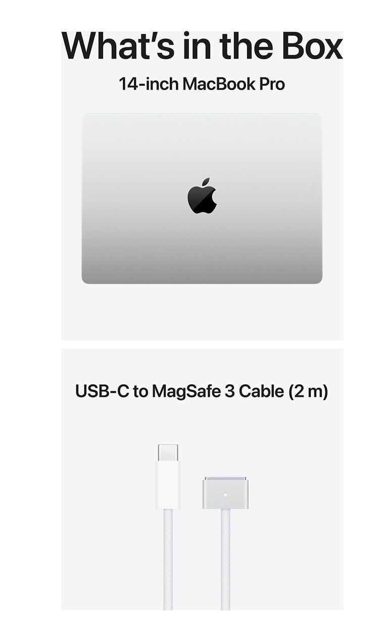 Apple MacBook Pro (2026) 14inch M5 Pro (15CPU/16GPU) 24GB 2TB Silver QWERTY