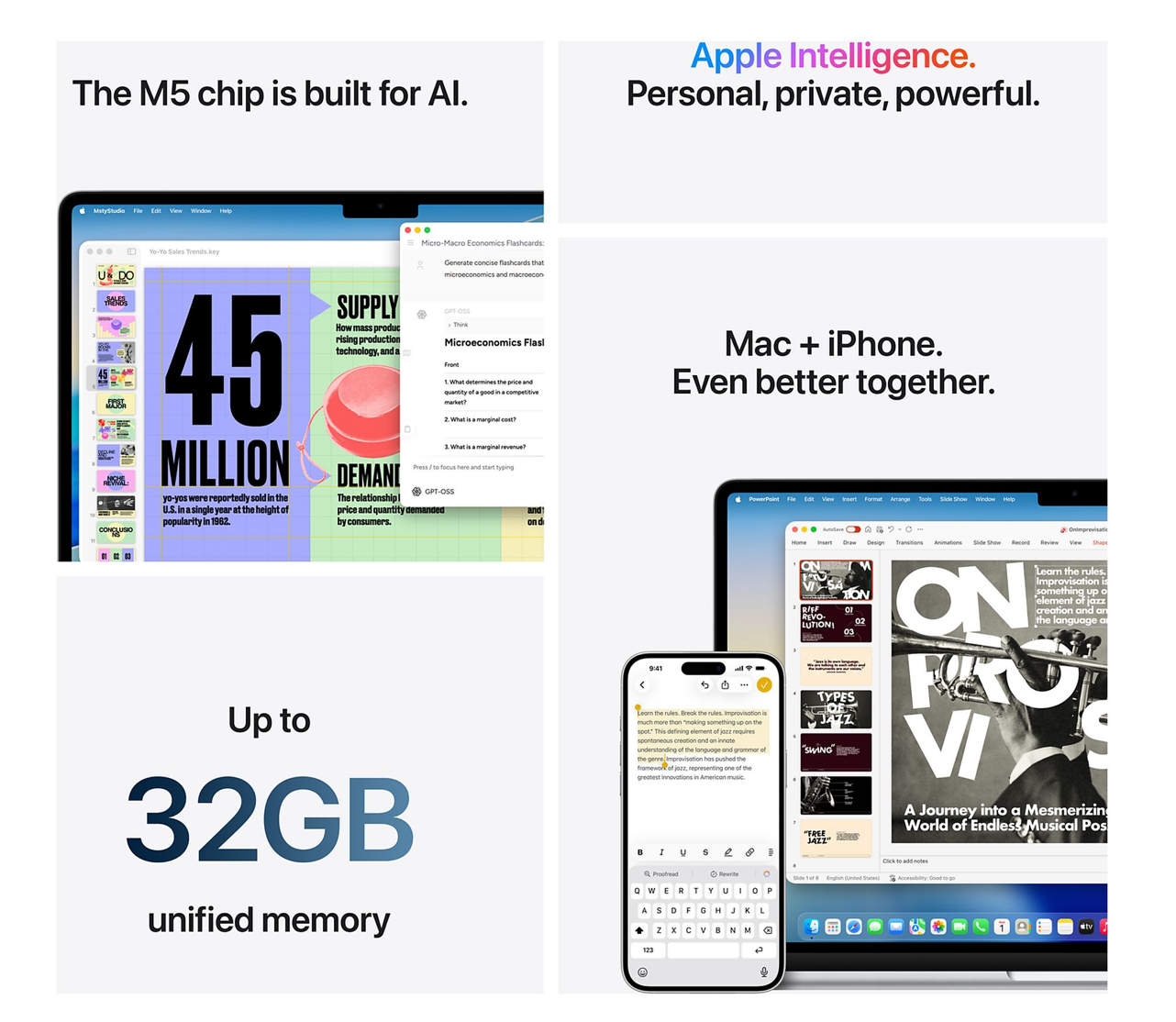 Apple MacBook Air (2026) 15inch M5 (10CPU/10GPU) 24GB 1TB Silver QWERTY