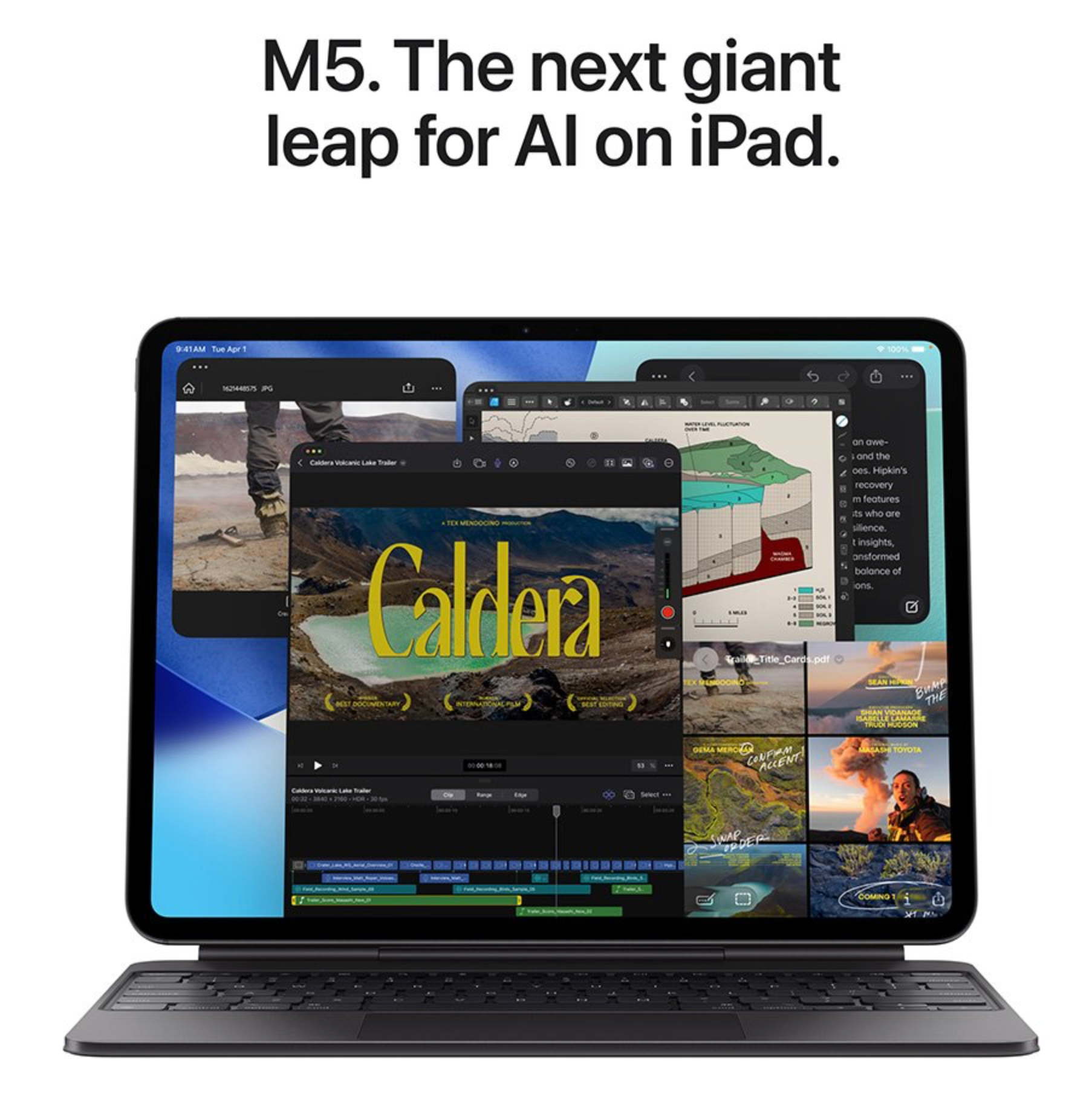 Apple iPad Pro (2025) 11", Standaardglas, Wi-Fi, 2TB opslag Zilver