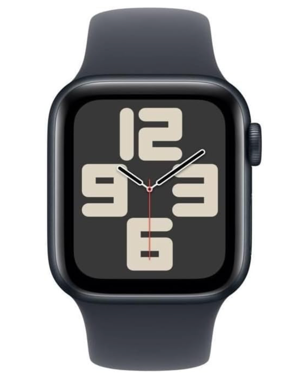 Apple Watch SE (2024) 40mm GPS + Cellular, Sportbandje S/M, Zwart (Zwart)