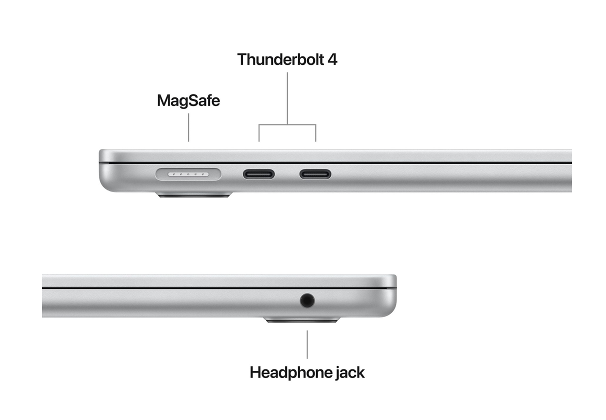 Apple MacBook Air (2026) 13 inch M5 (10CPU/10GPU) 16GB 1TB Silver QWERTY